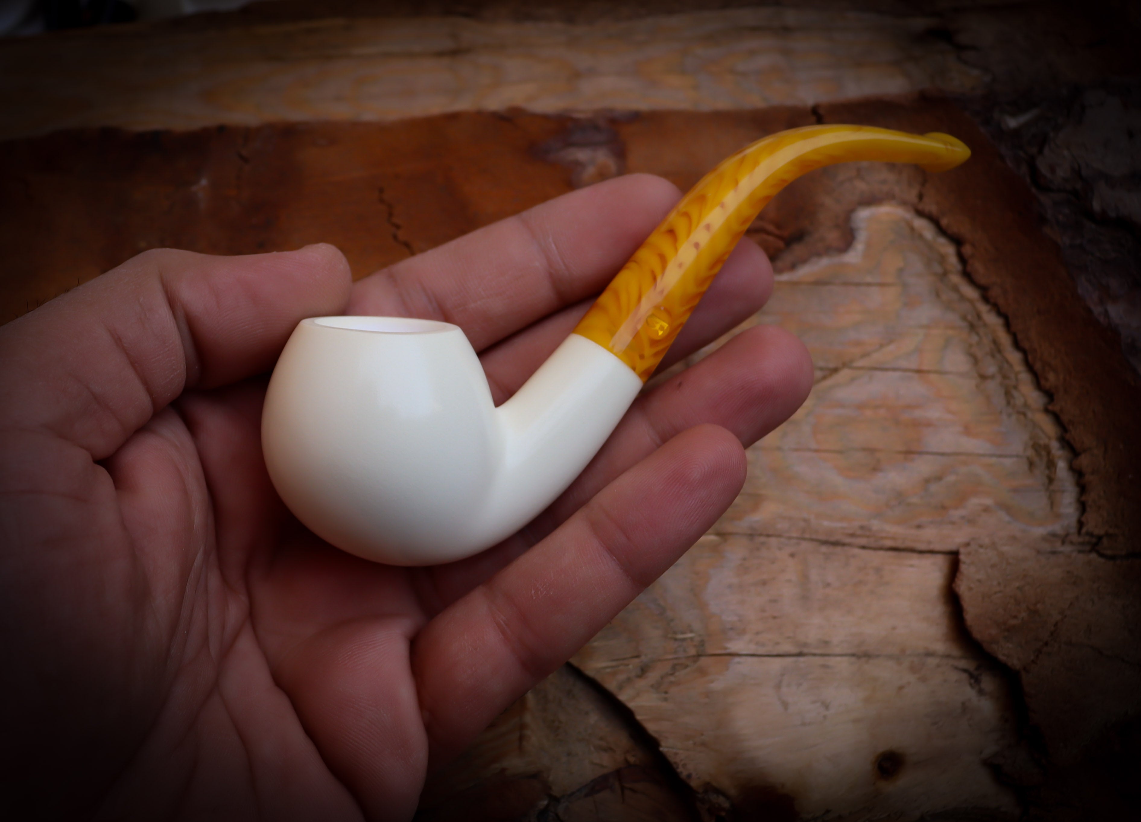 Apple Meerschaum Pipe
