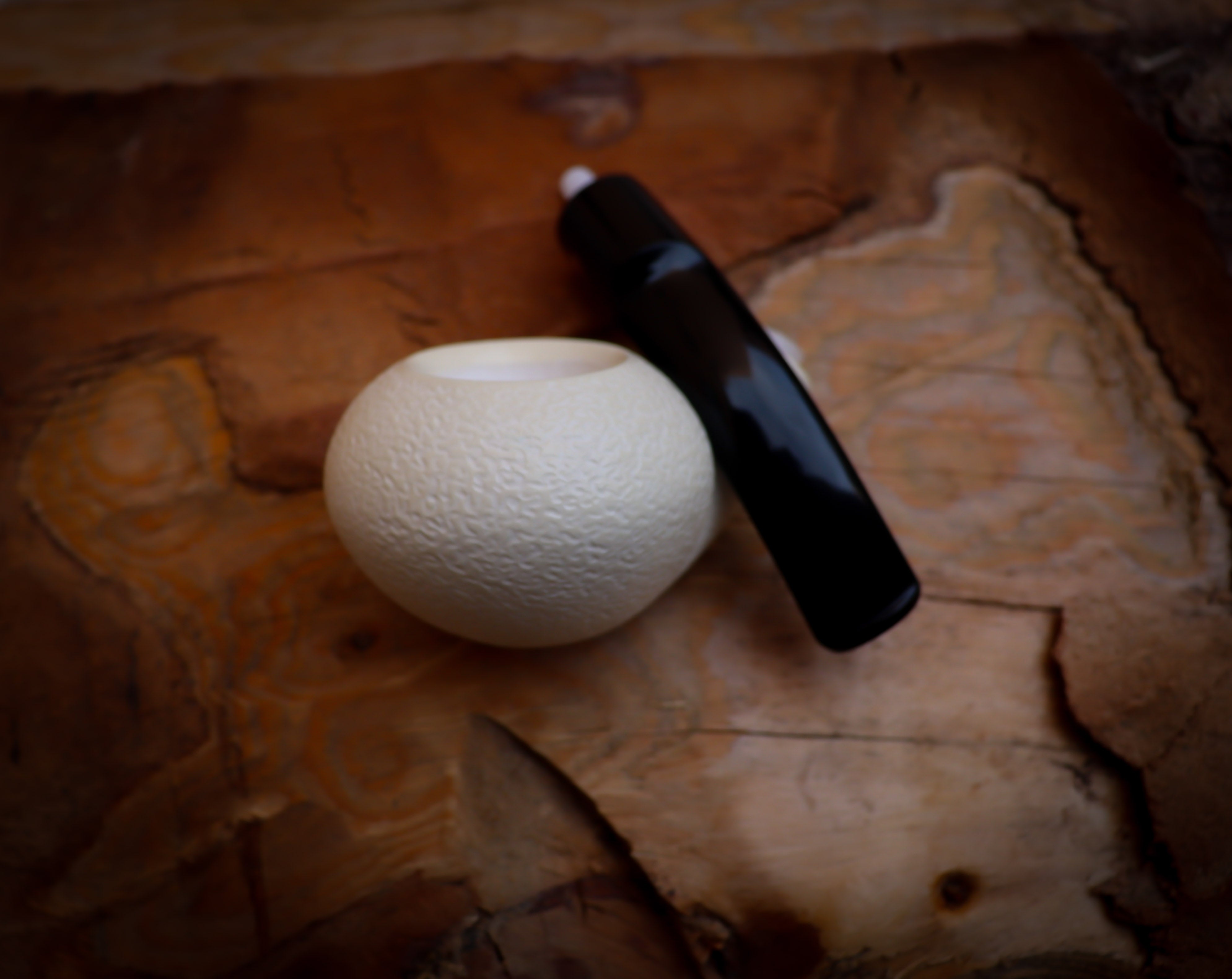 Squat Tomato Meerschaum Pipe