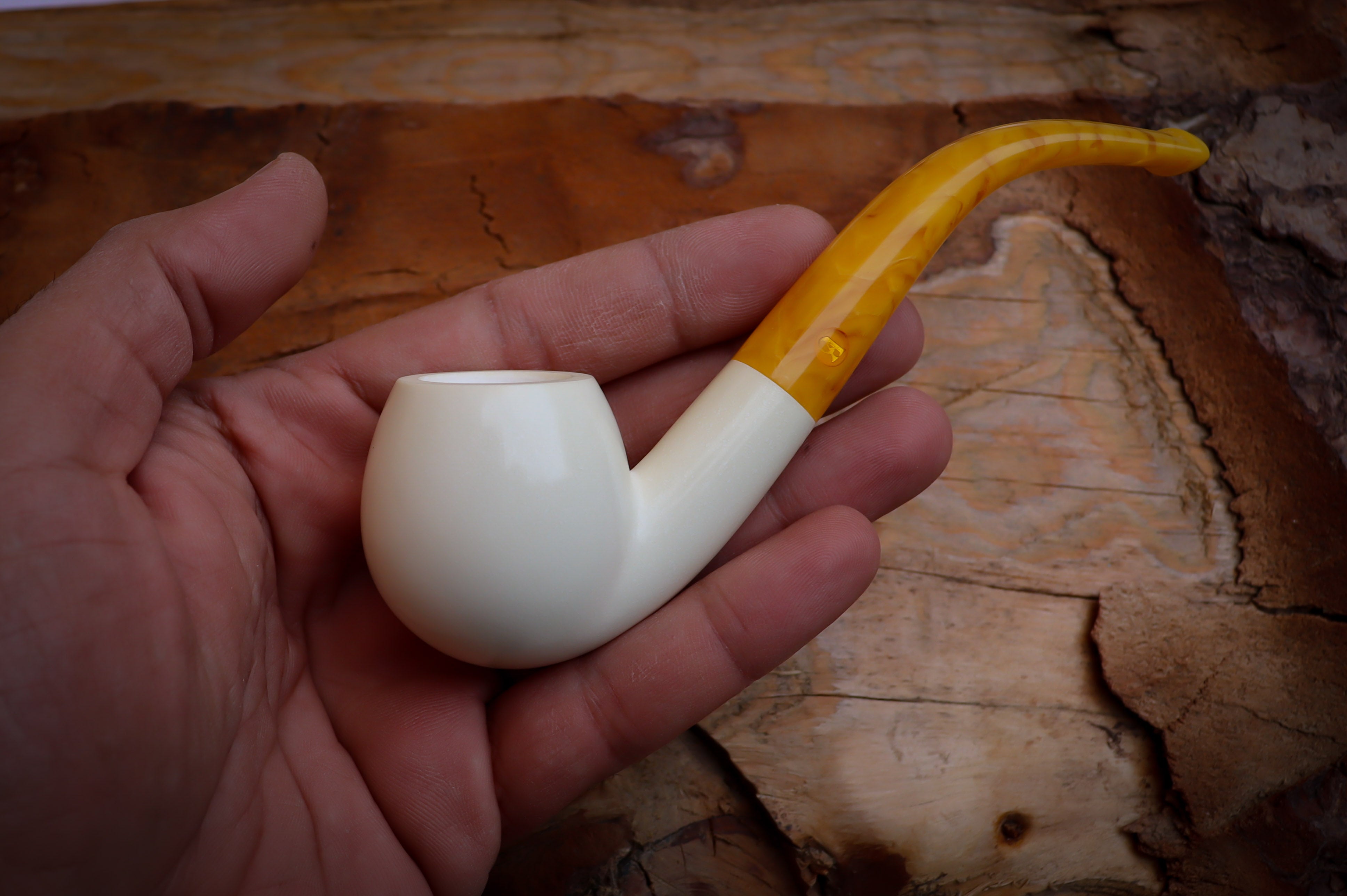 Apple Meerschaum Pipe
