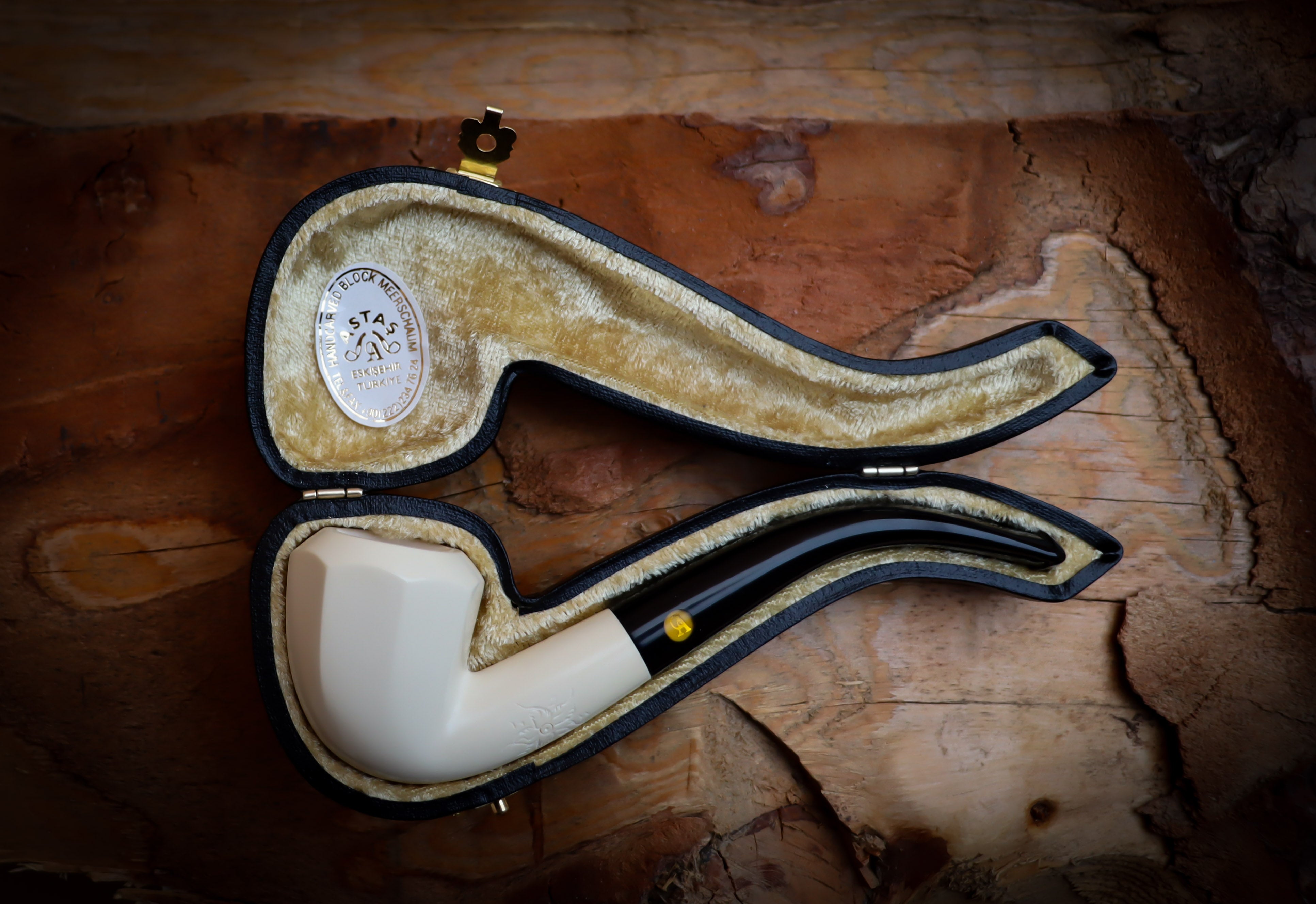 Panel Meerschaum Pipe