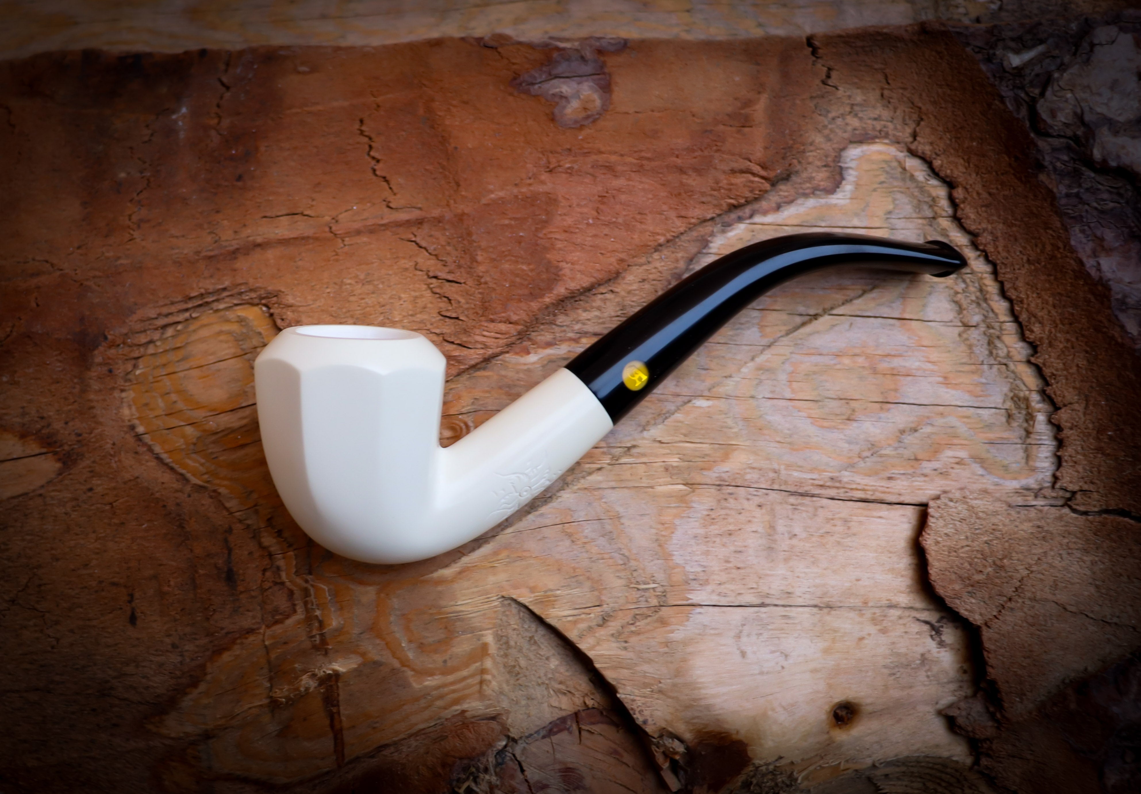 Panel Meerschaum Pipe