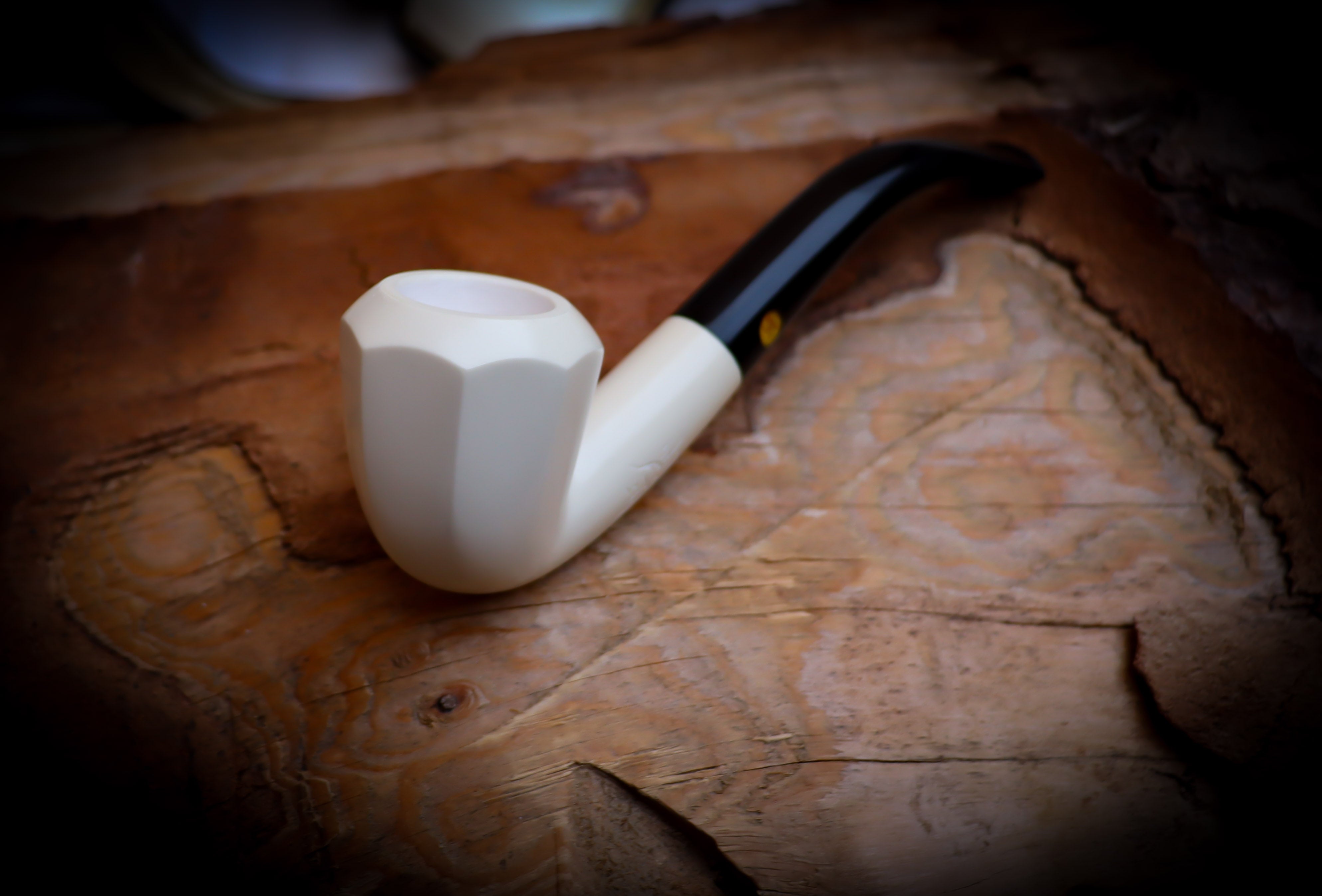Panel Meerschaum Pipe