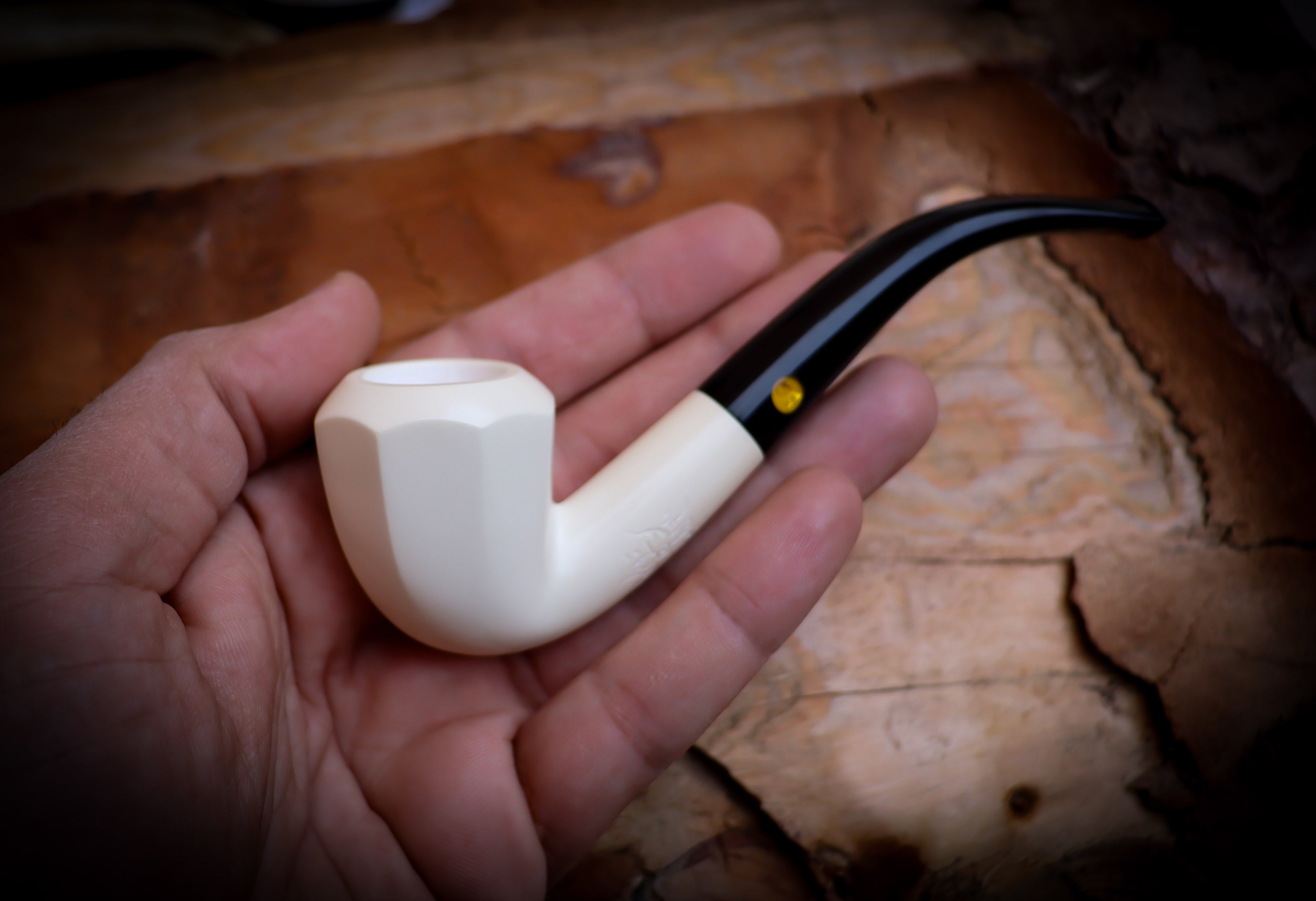 Panel Meerschaum Pipe