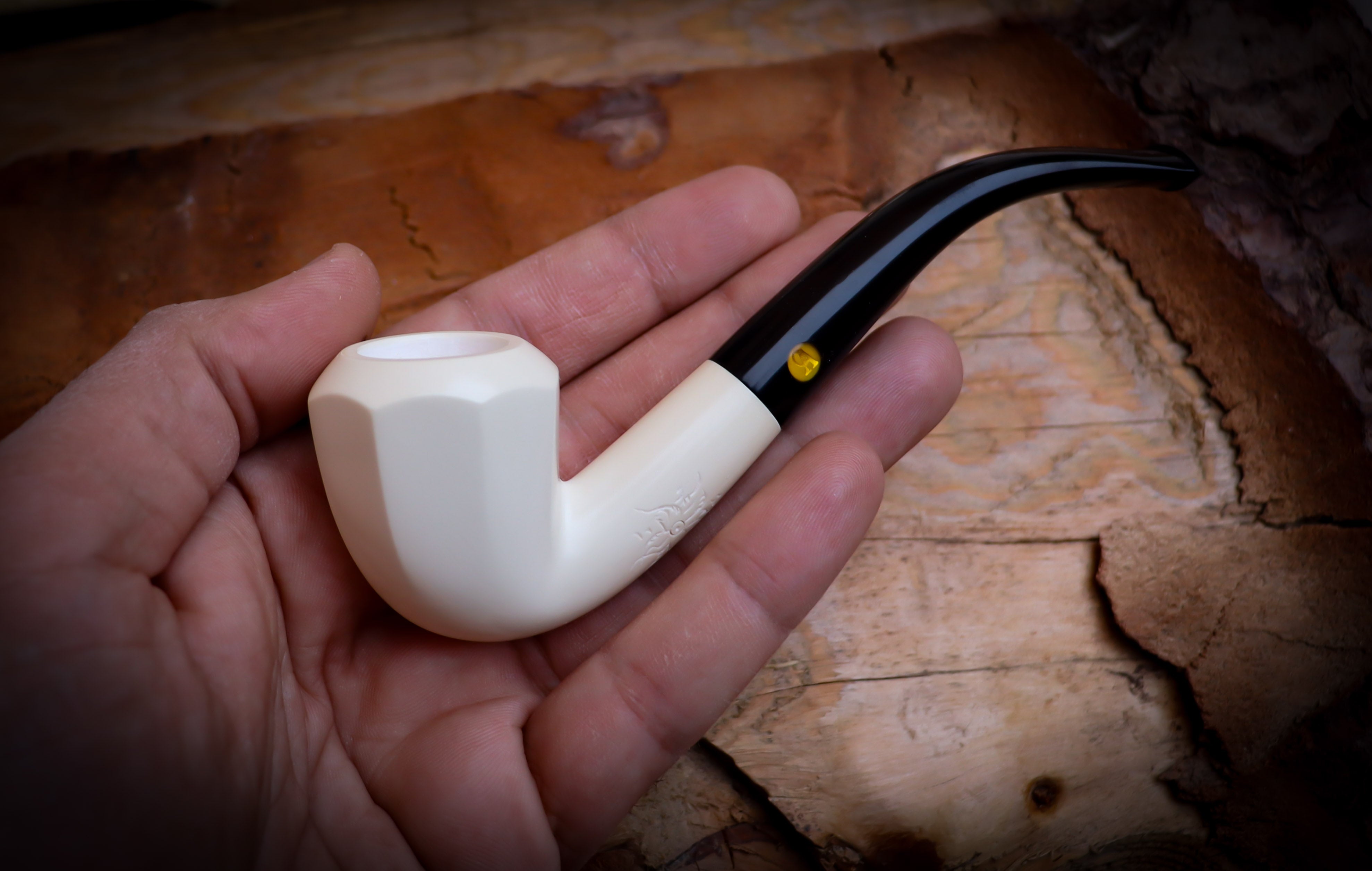 Panel Meerschaum Pipe
