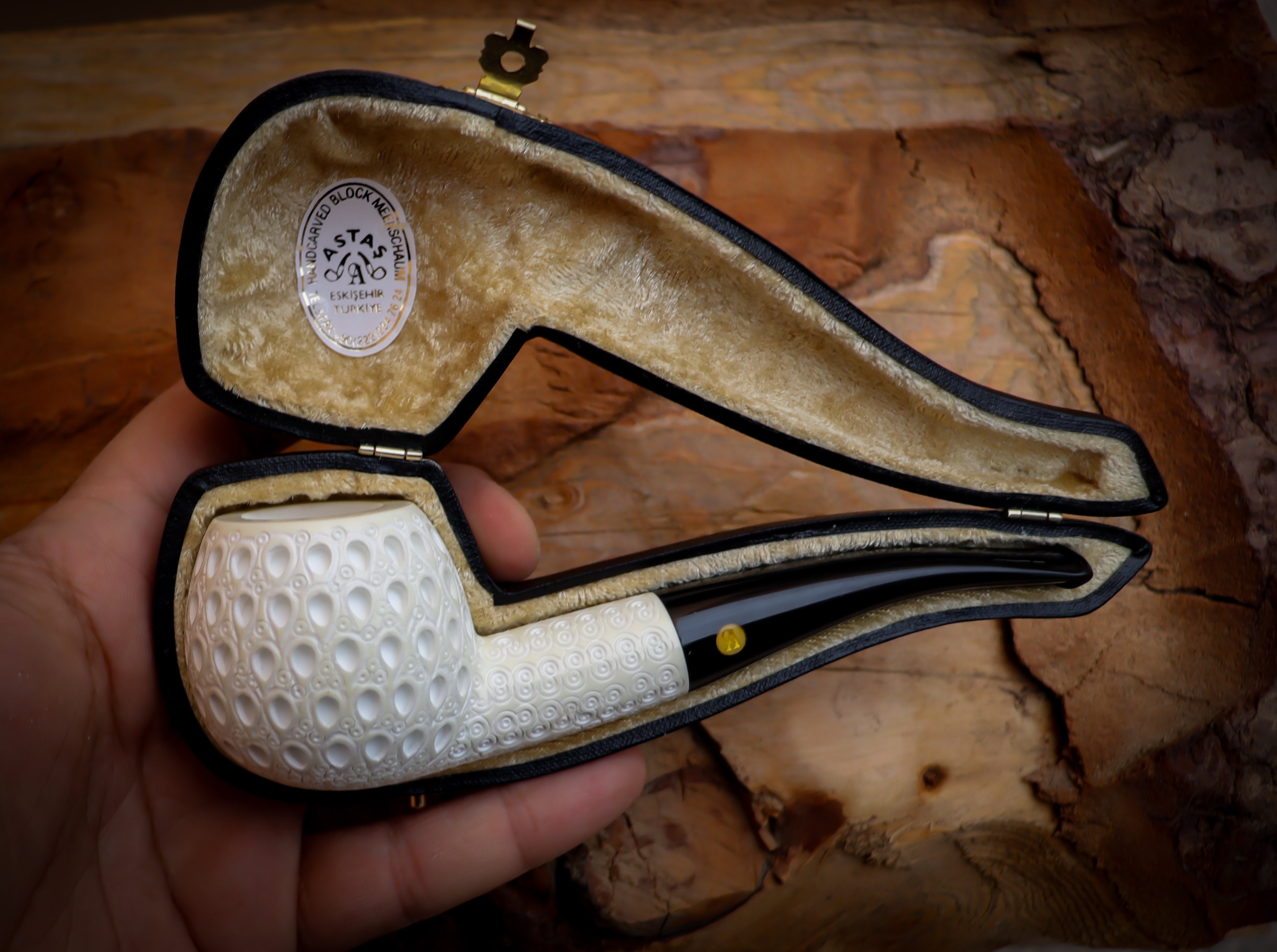 Apple Meerschaum Pipe