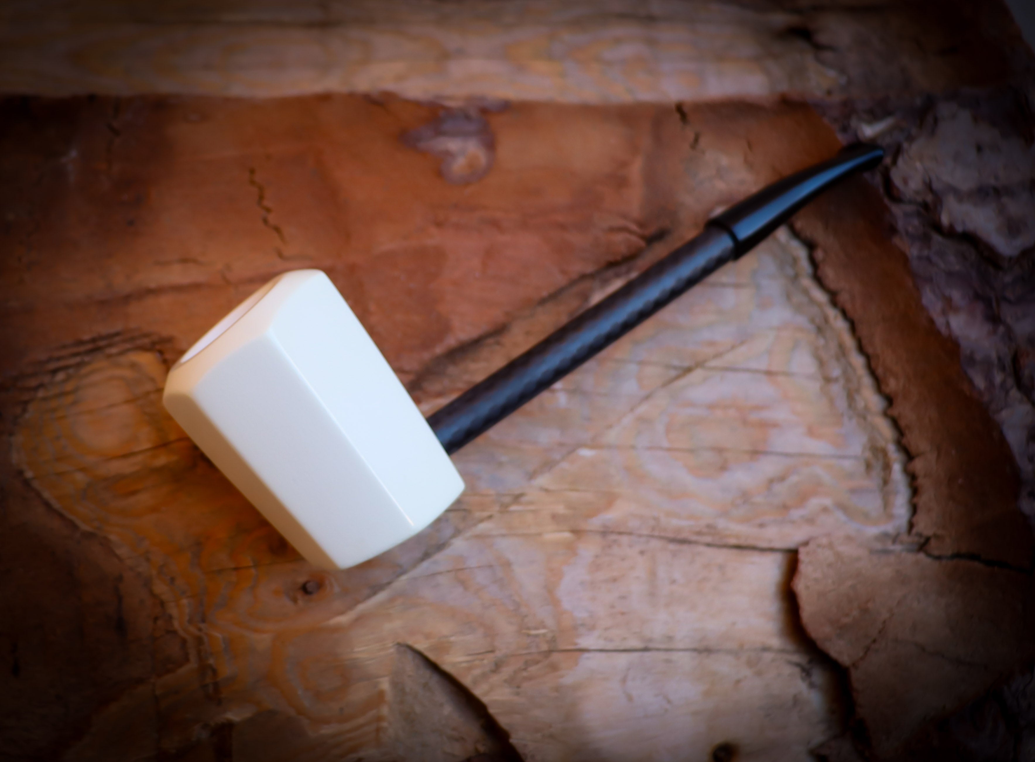 Carbon Fiber Meerschaum Pipe