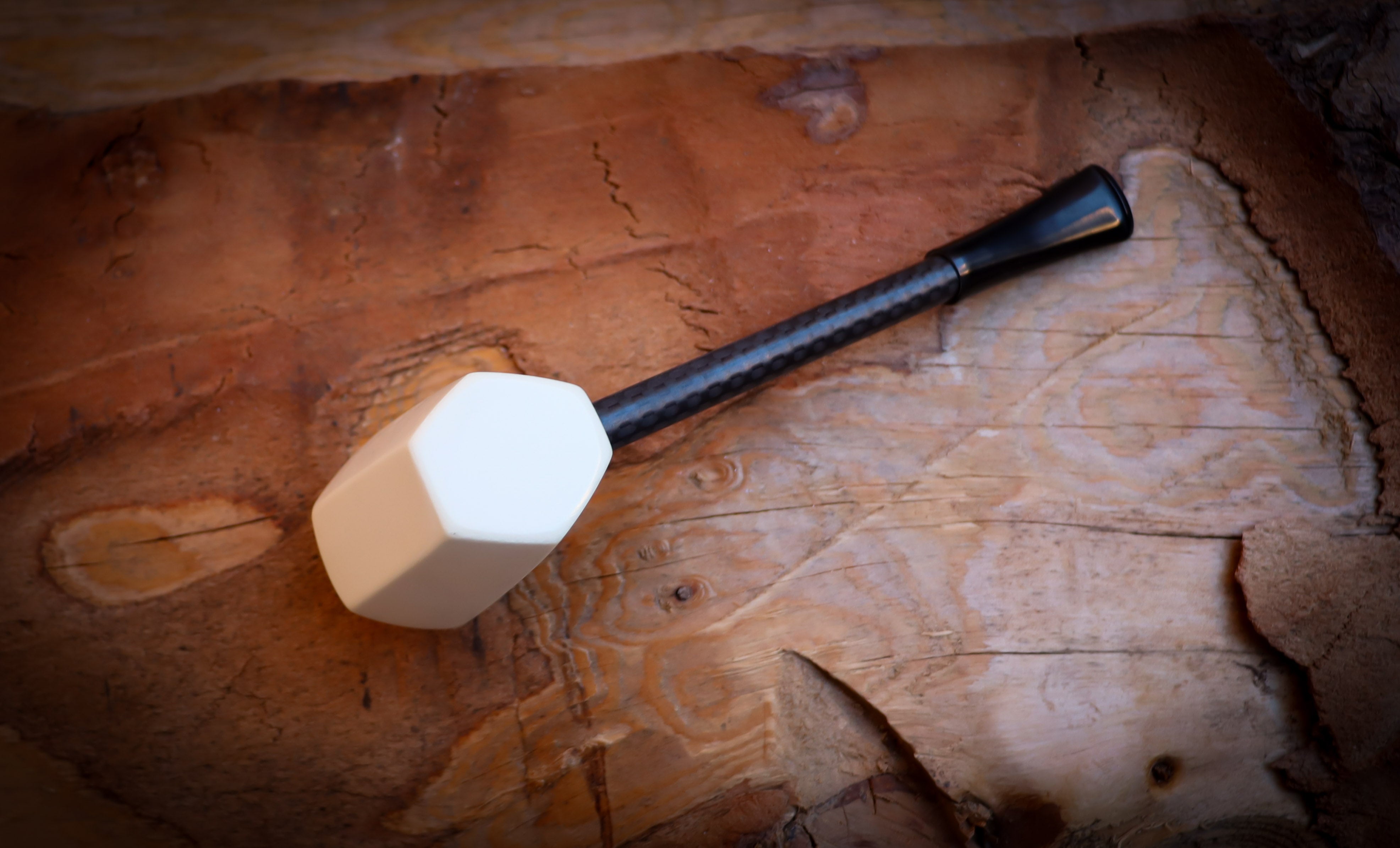 Carbon Fiber Meerschaum Pipe