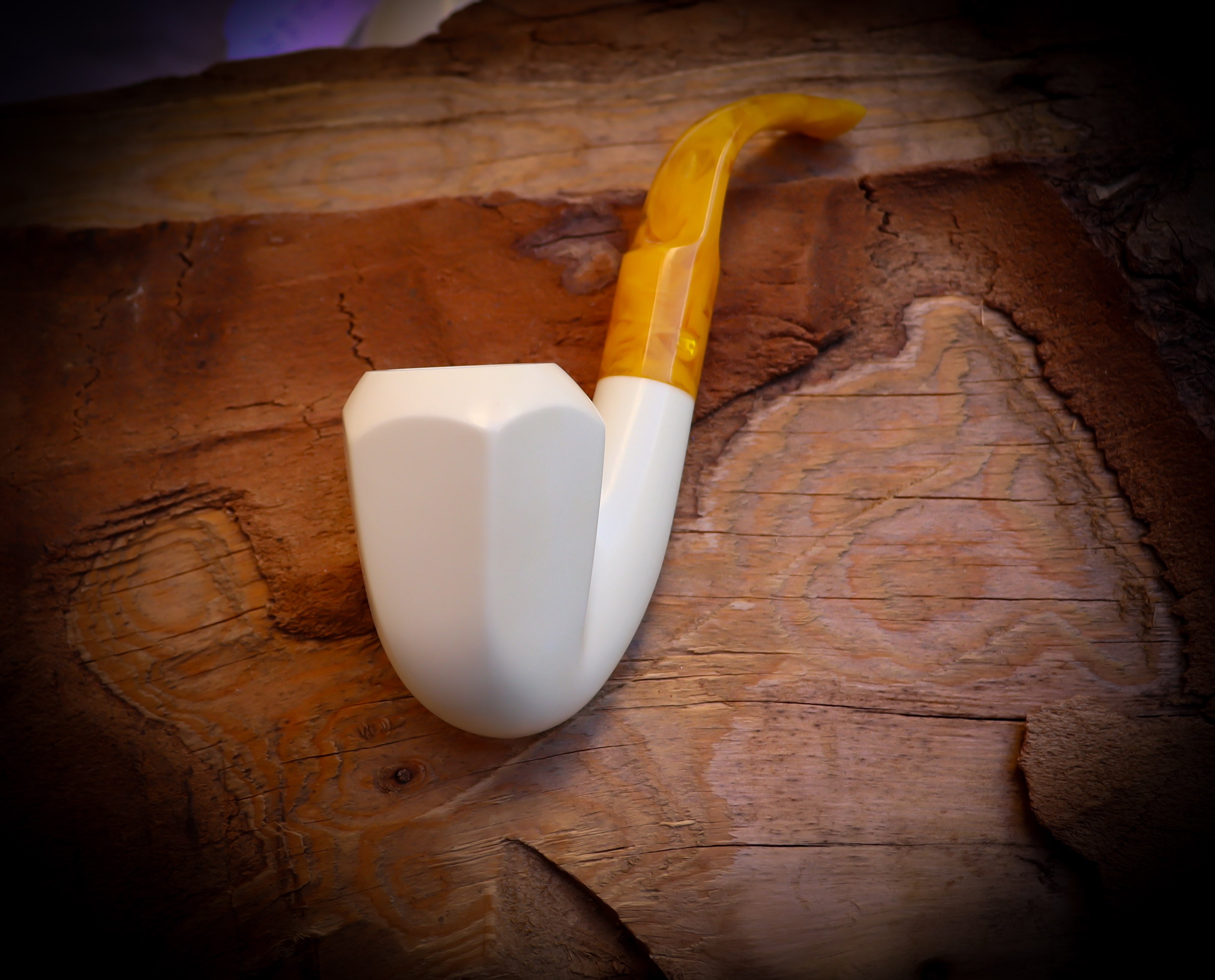 Panel Meerschaum Pipe