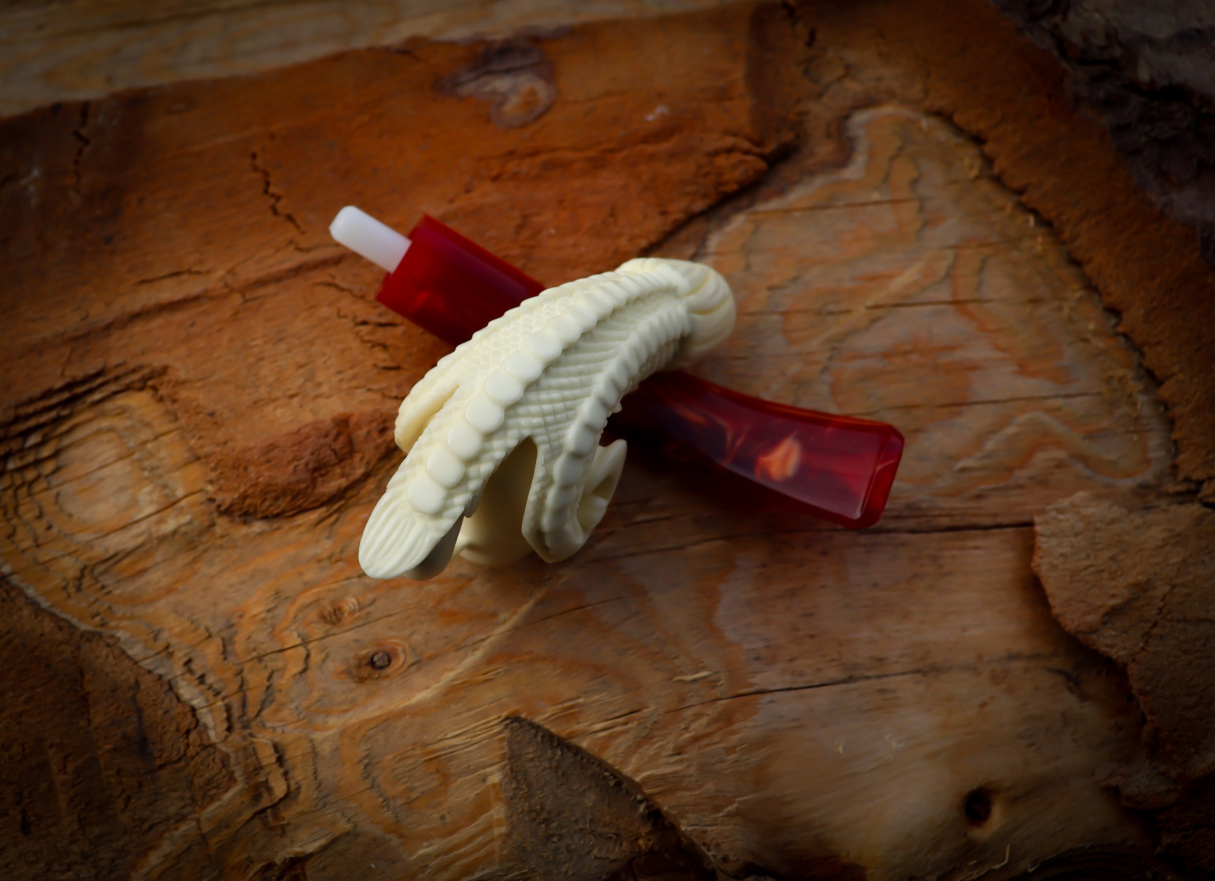 Cigarette Holder Eagle Claw Meerschaum Pipe