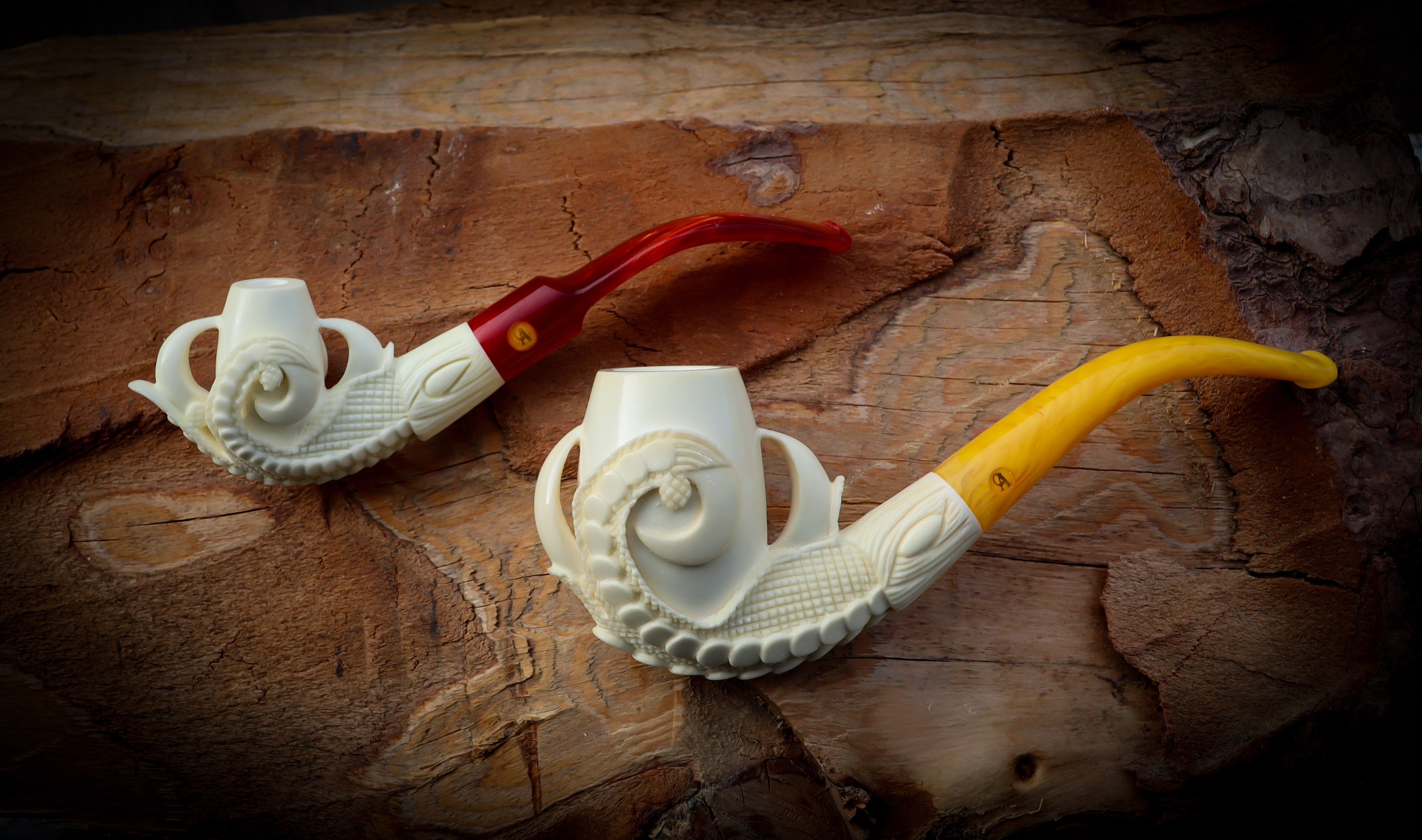 Cigarette Holder Eagle Claw Meerschaum Pipe