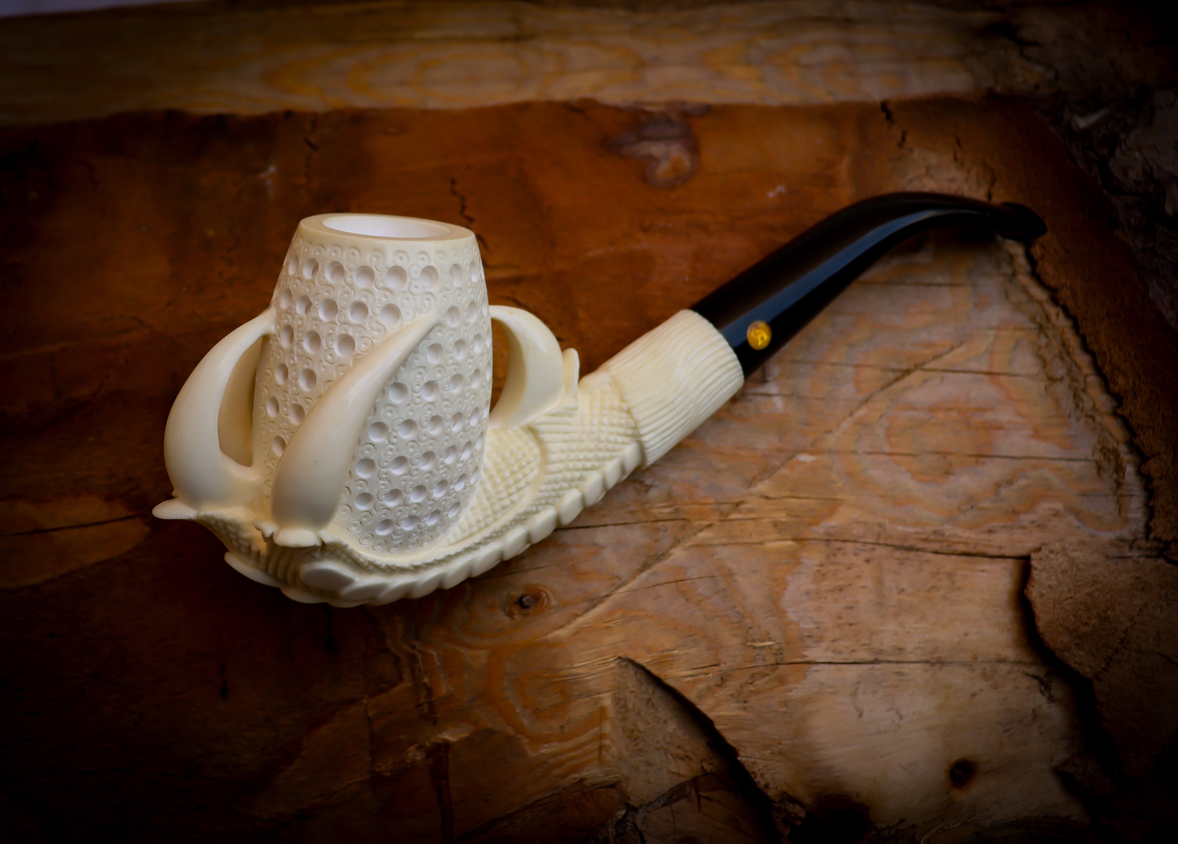 9MM Filtered Eagle Claw Meerschaum Pipe