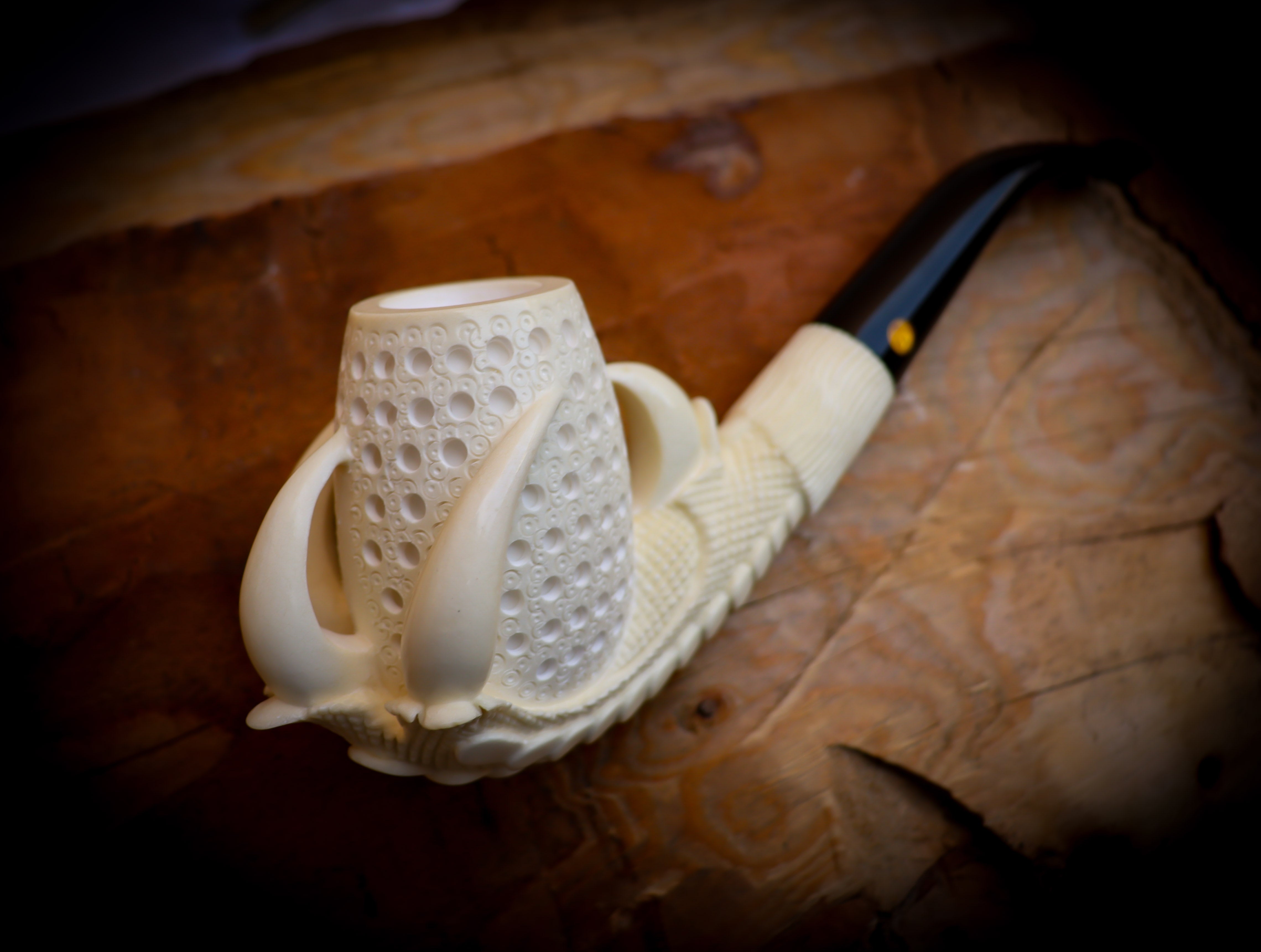 9MM Filtered Eagle Claw Meerschaum Pipe