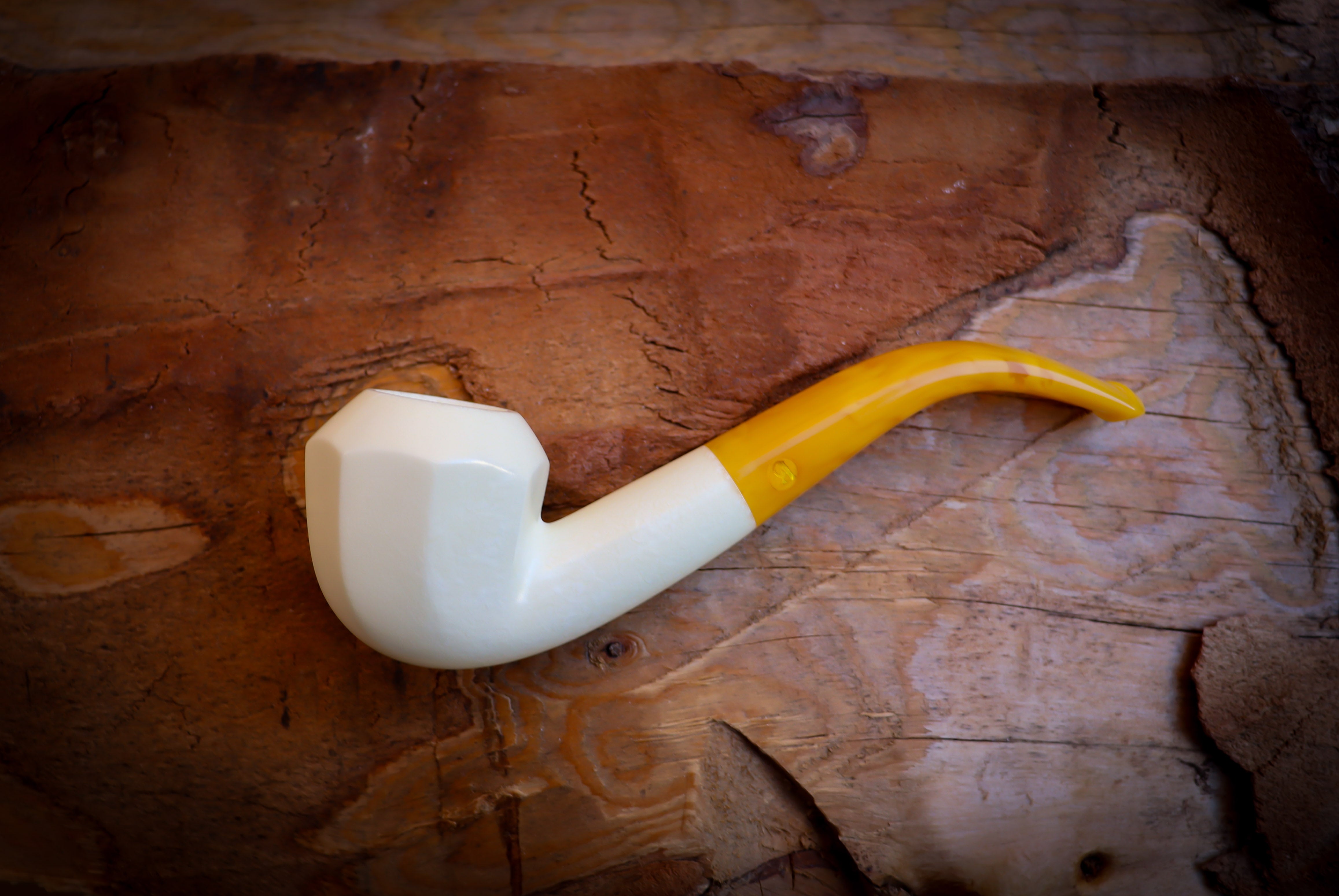 Panel Meerschaum Pipe