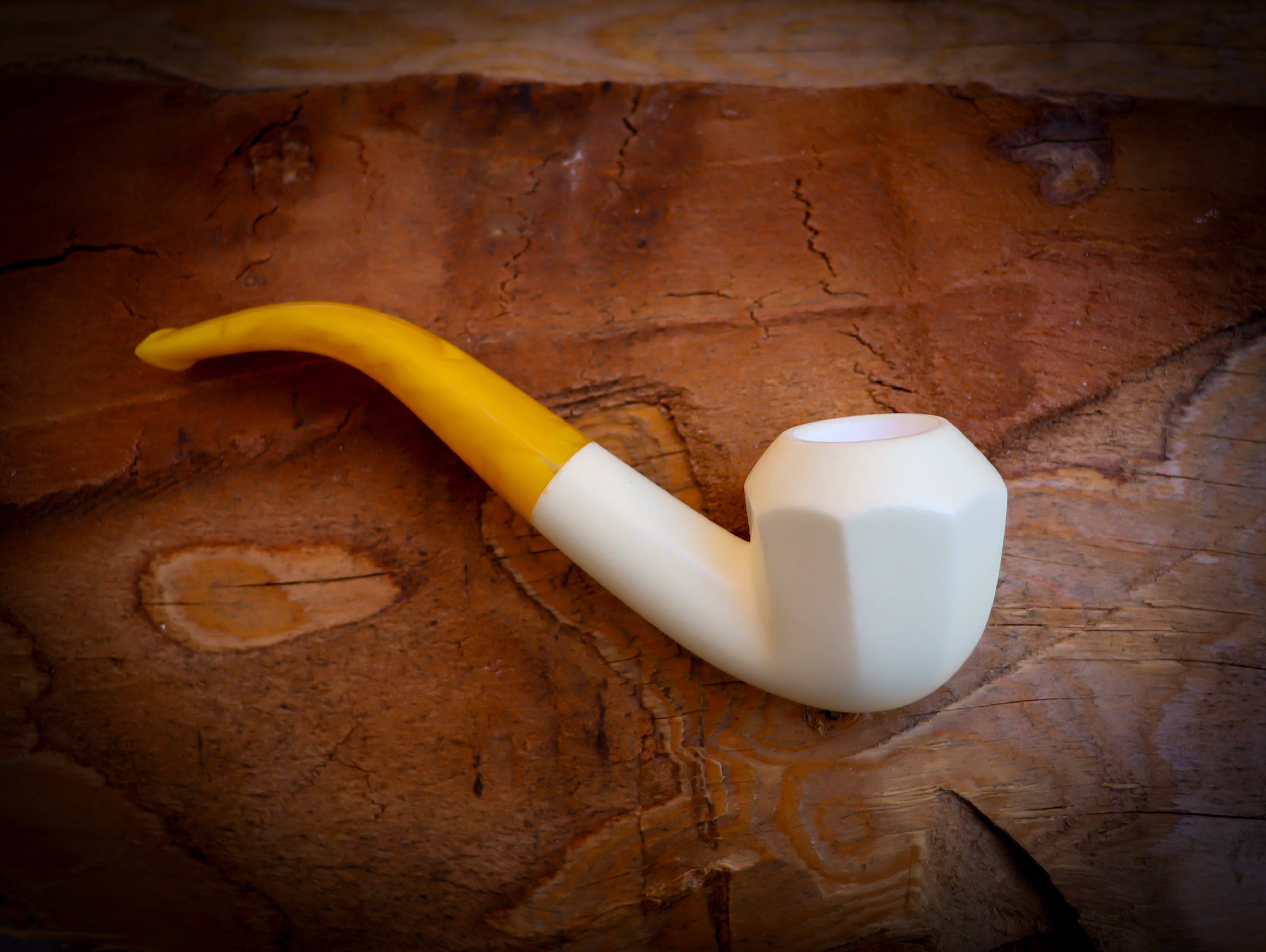 Panel Meerschaum Pipe