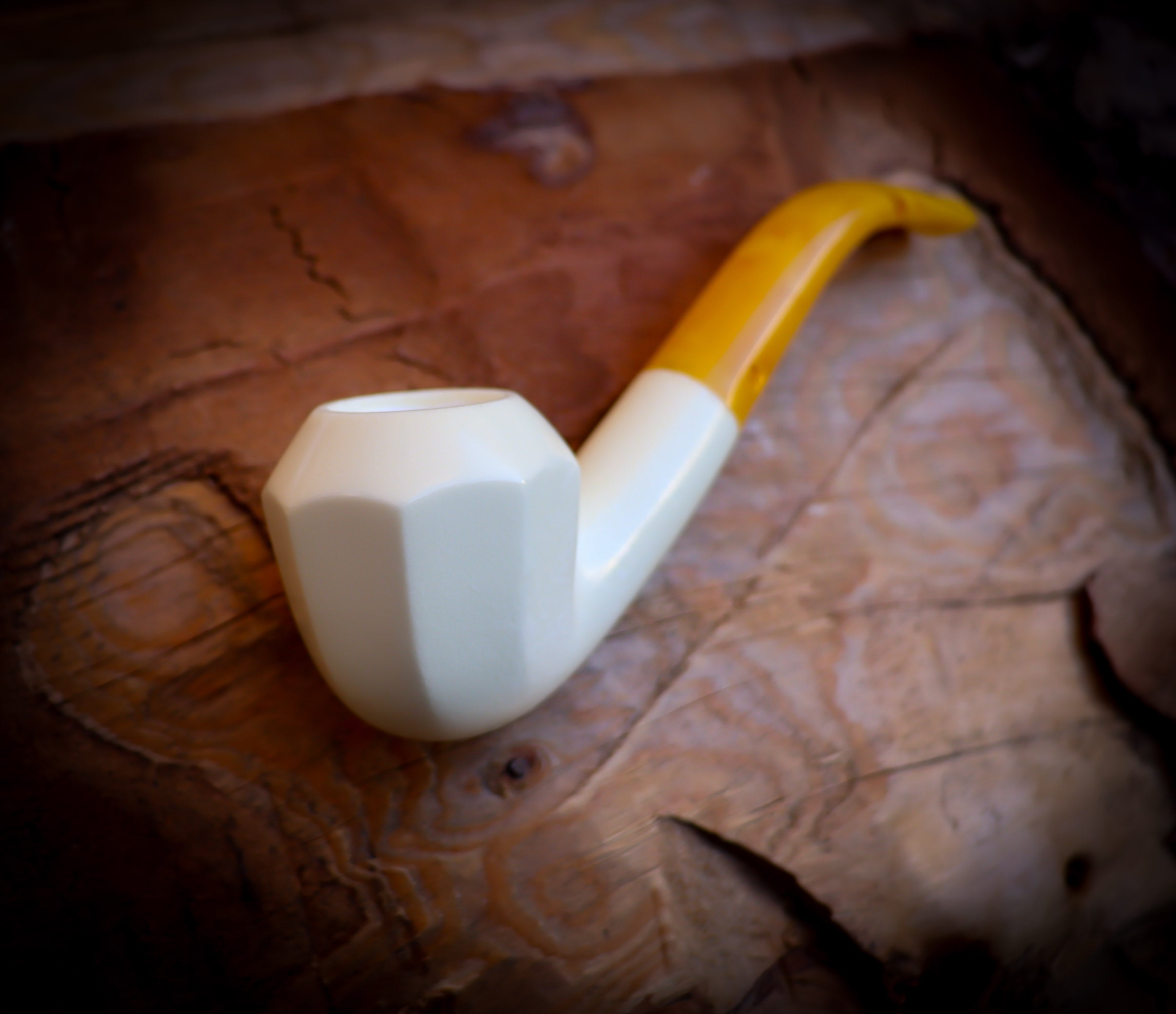 Panel Meerschaum Pipe