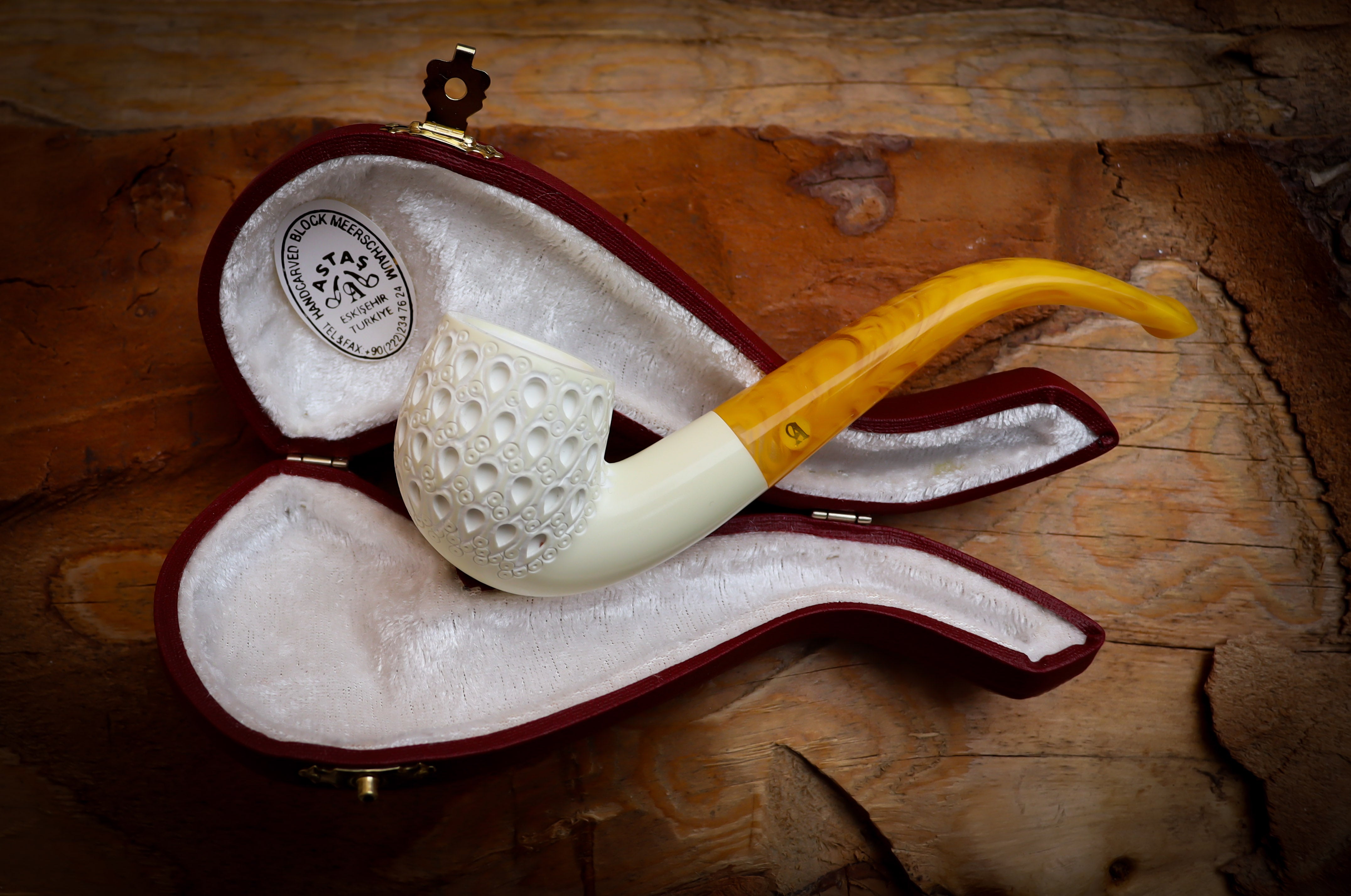 Bent Meerschaum Pipe