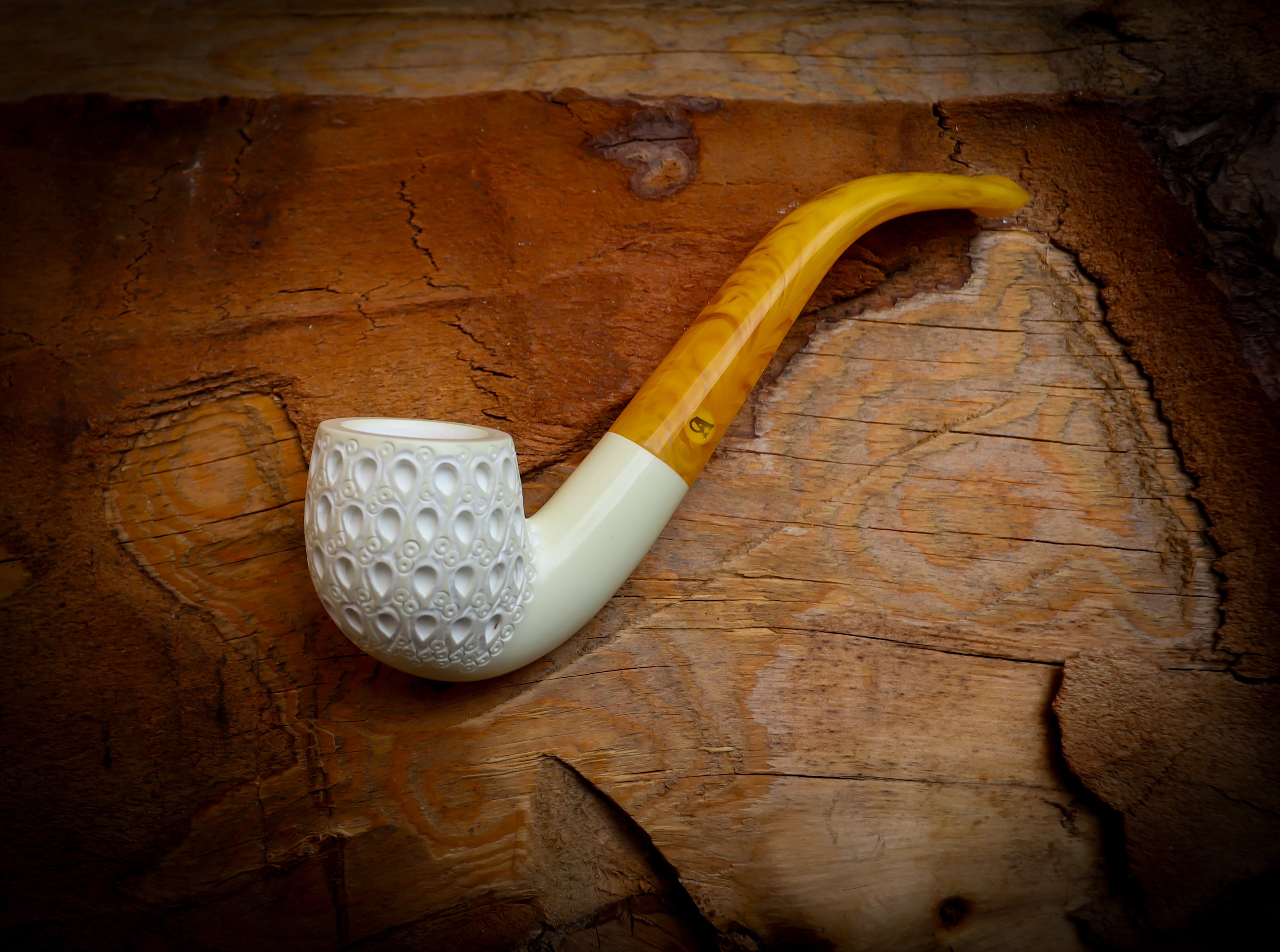 Bent Meerschaum Pipe
