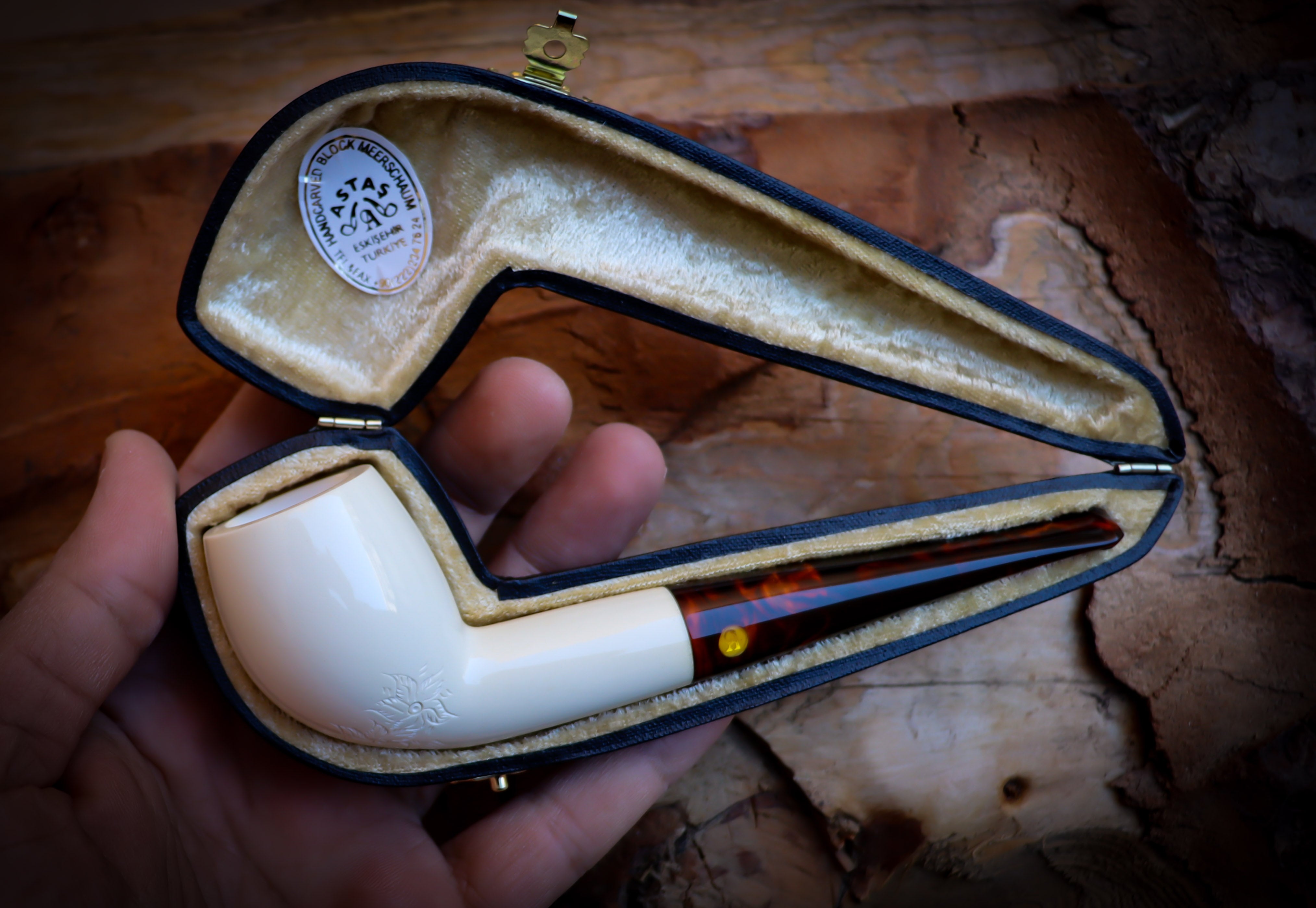 9MM Freehand Meerschaum Pipe