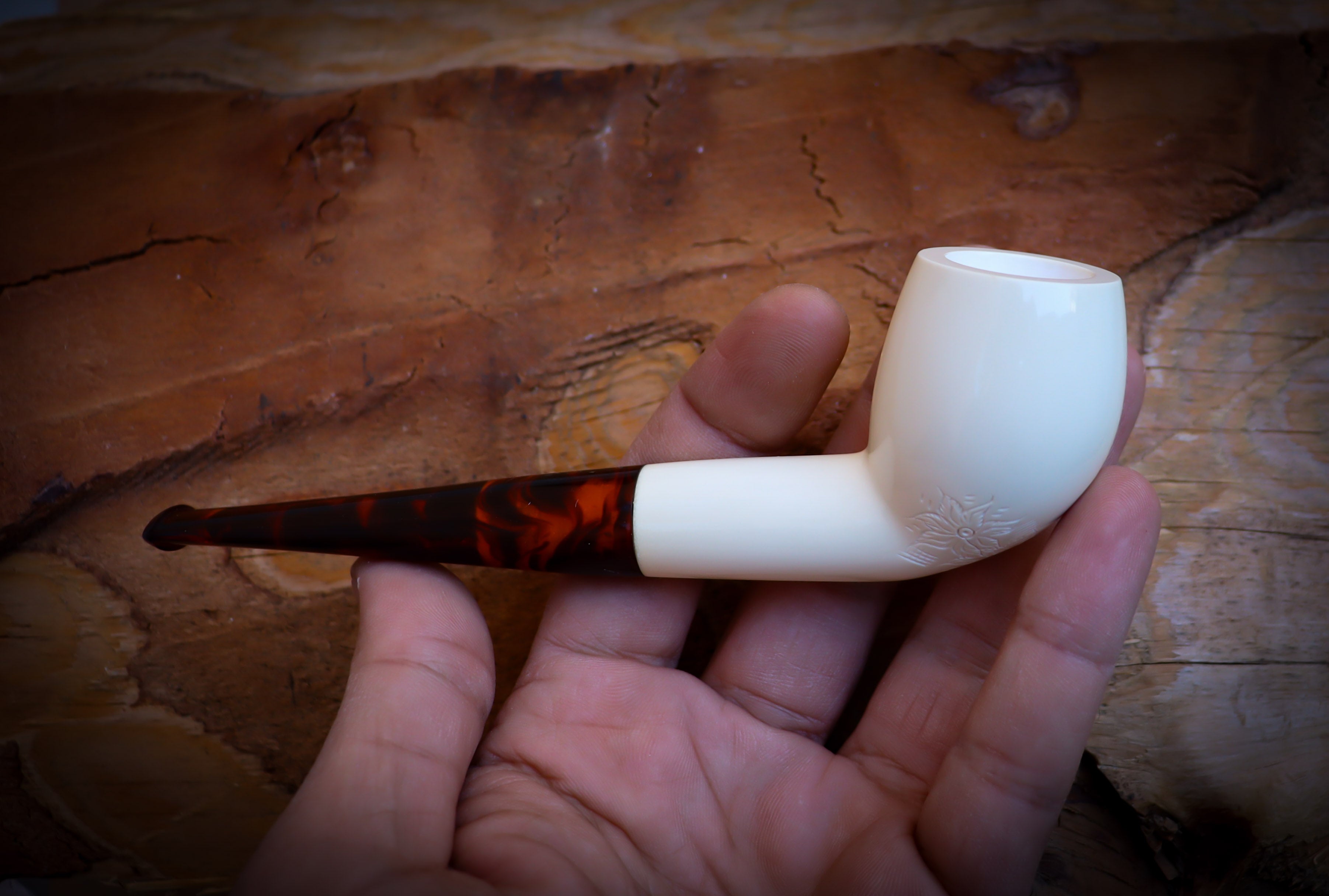 9MM Freehand Meerschaum Pipe