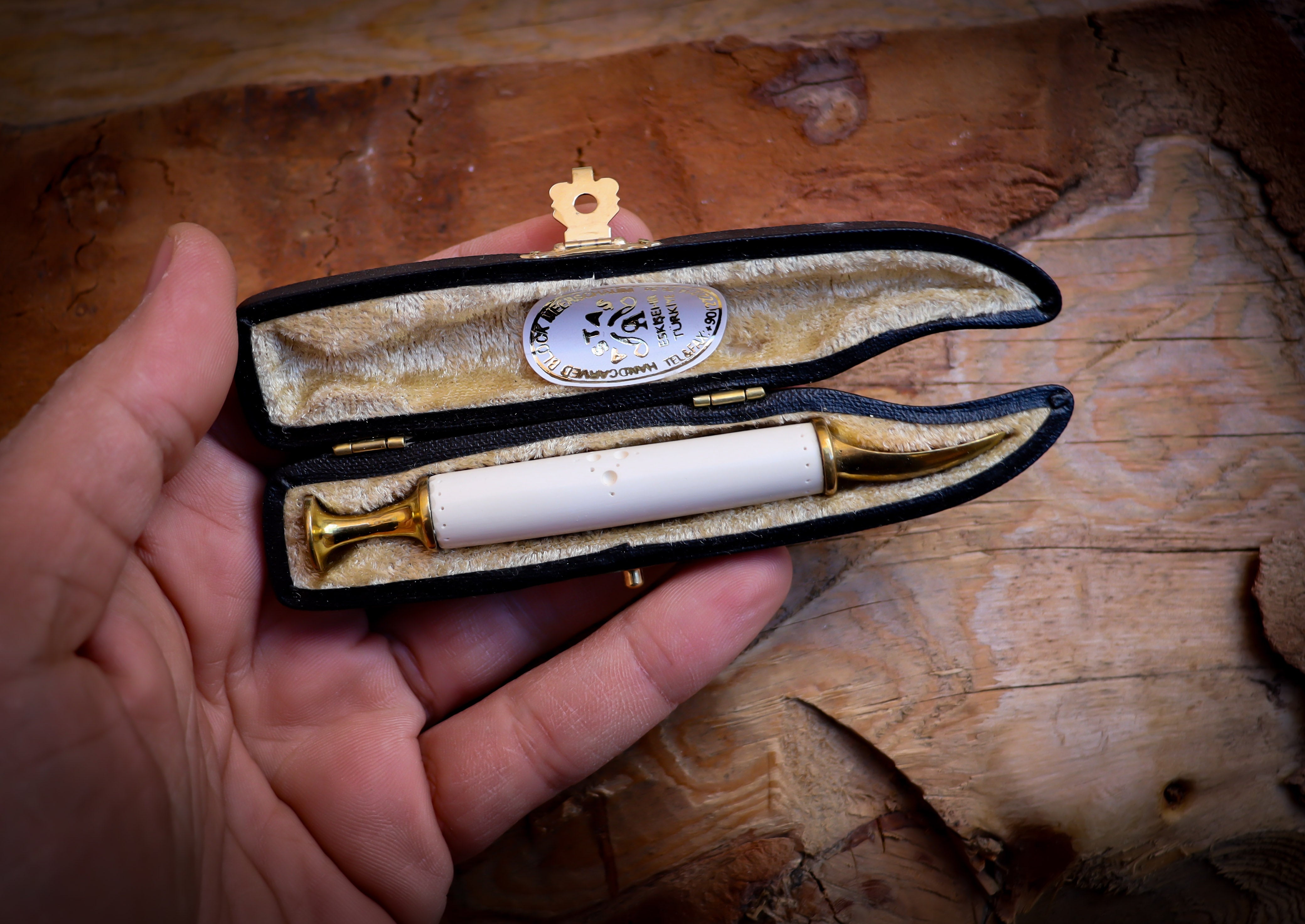 Tamper Meerschaum Pipe