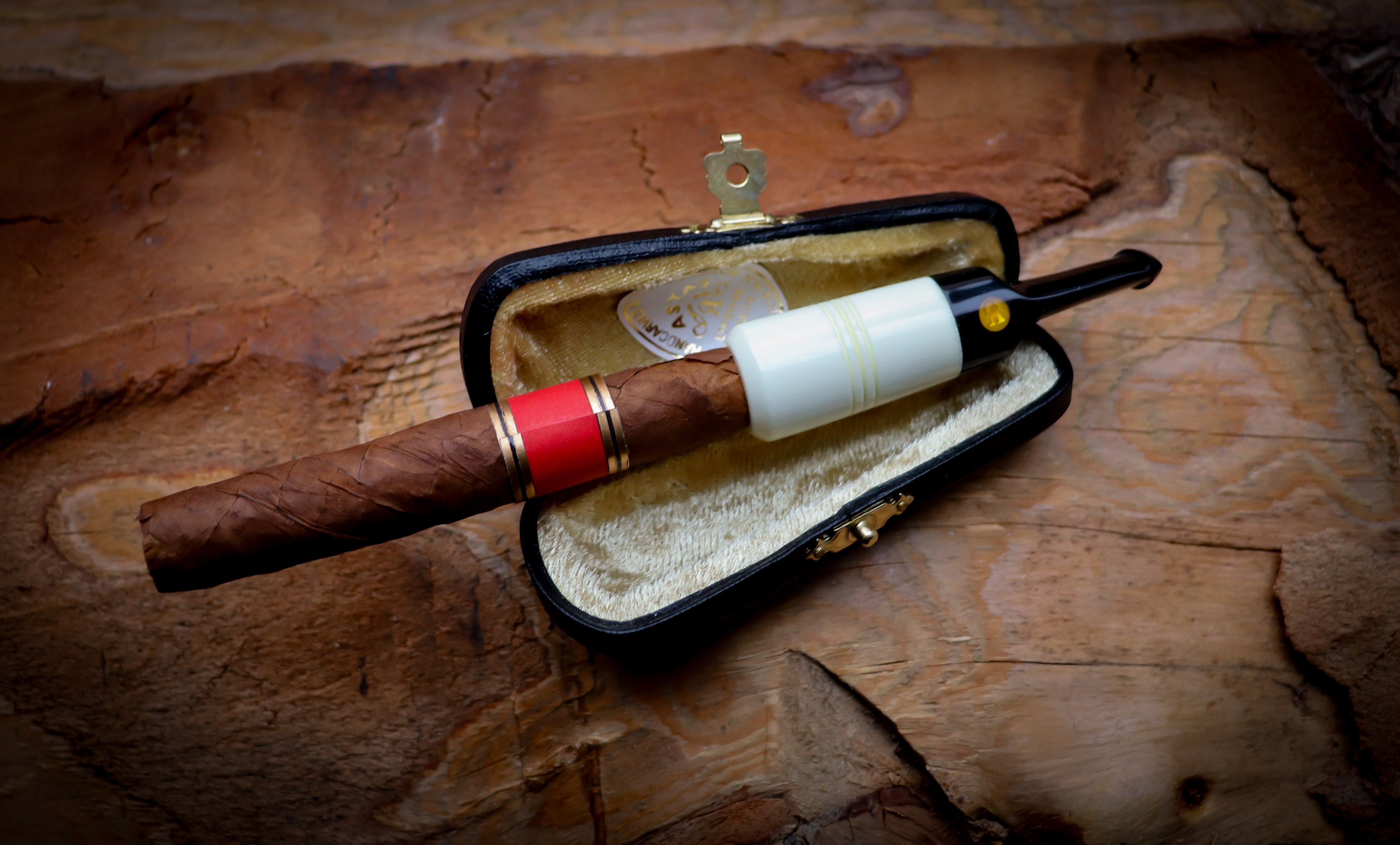 Cigar Holder Meerschaum Pipe