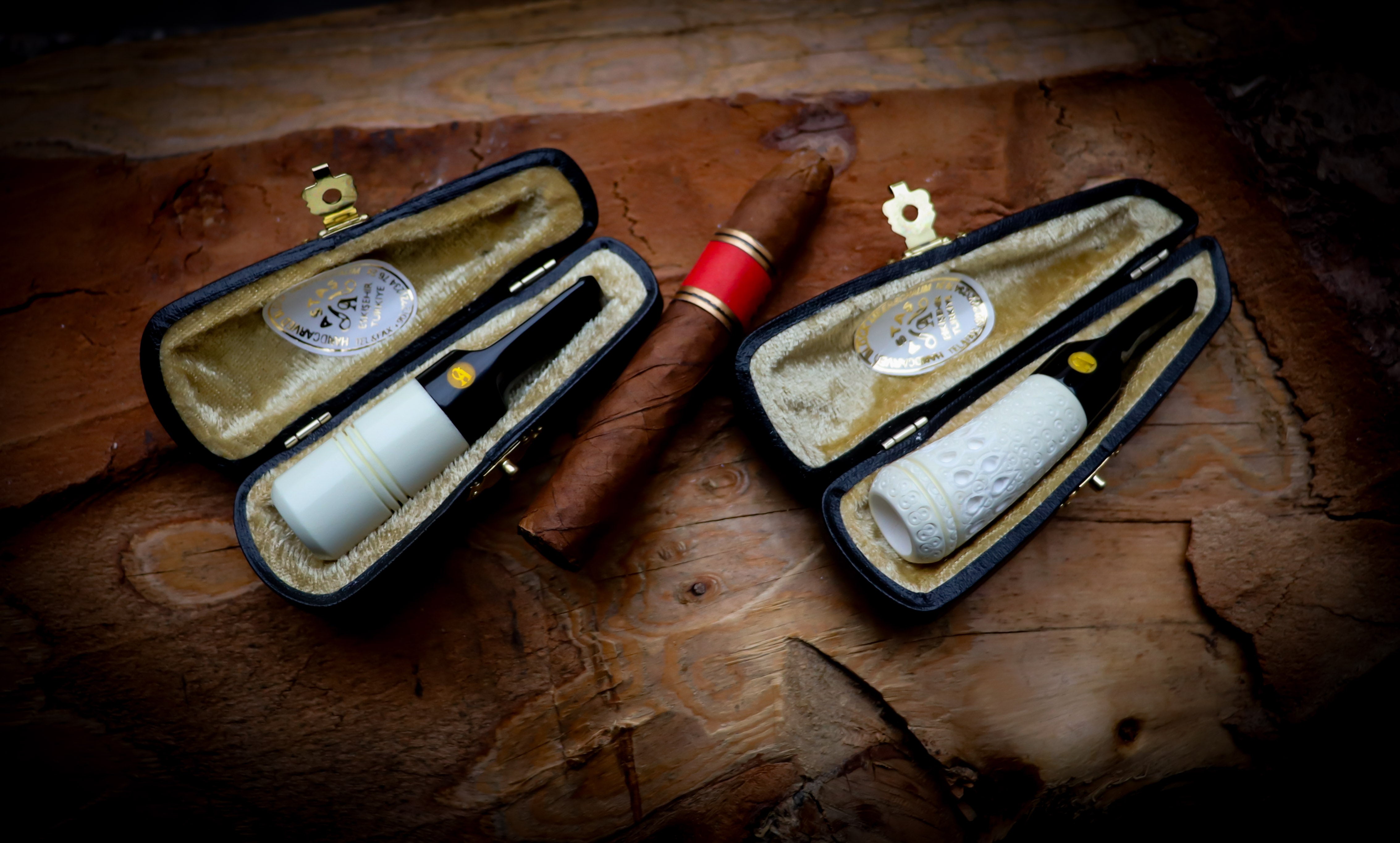 Cigar Holder Meerschaum Pipe