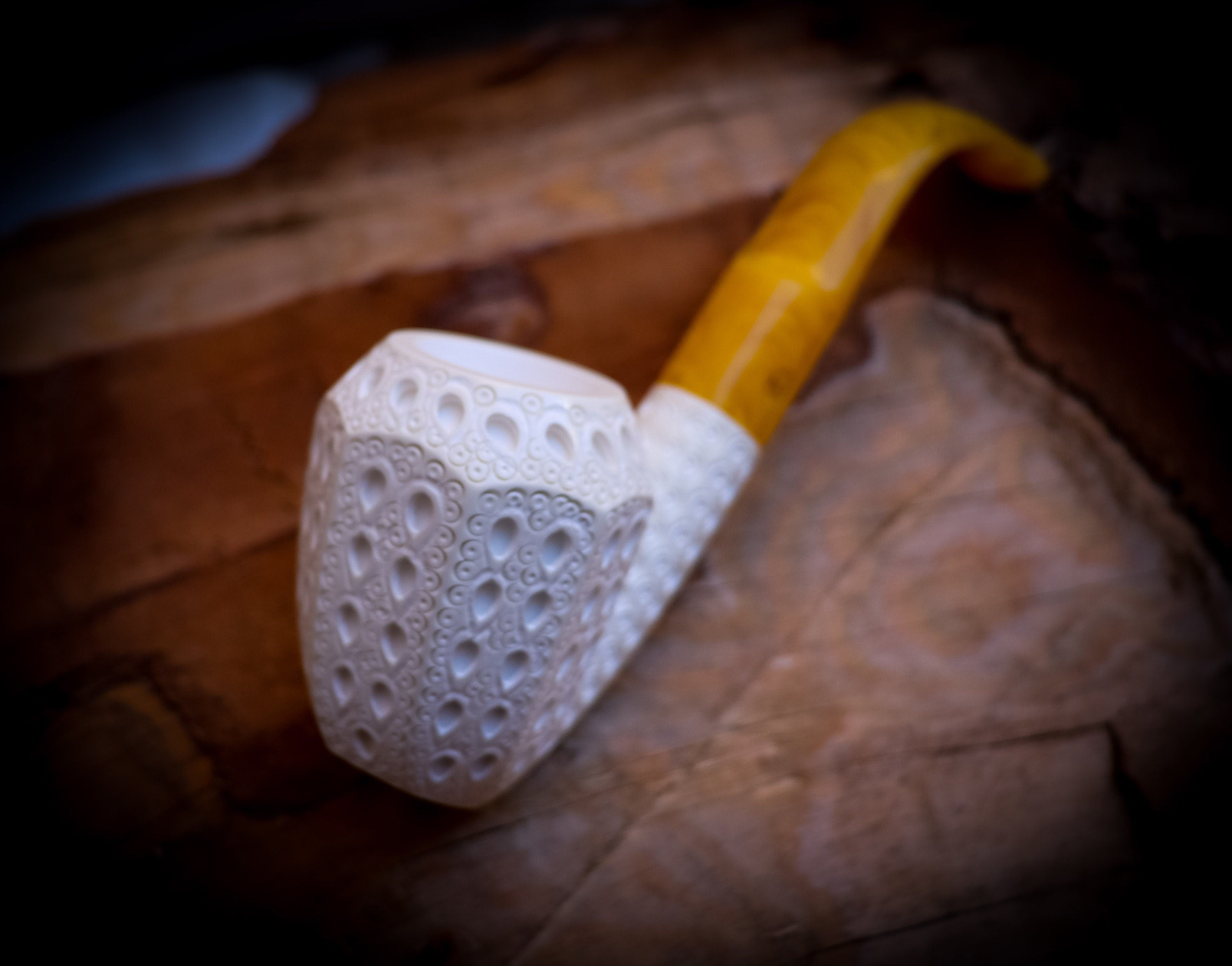 Panel Meerschaum Pipe