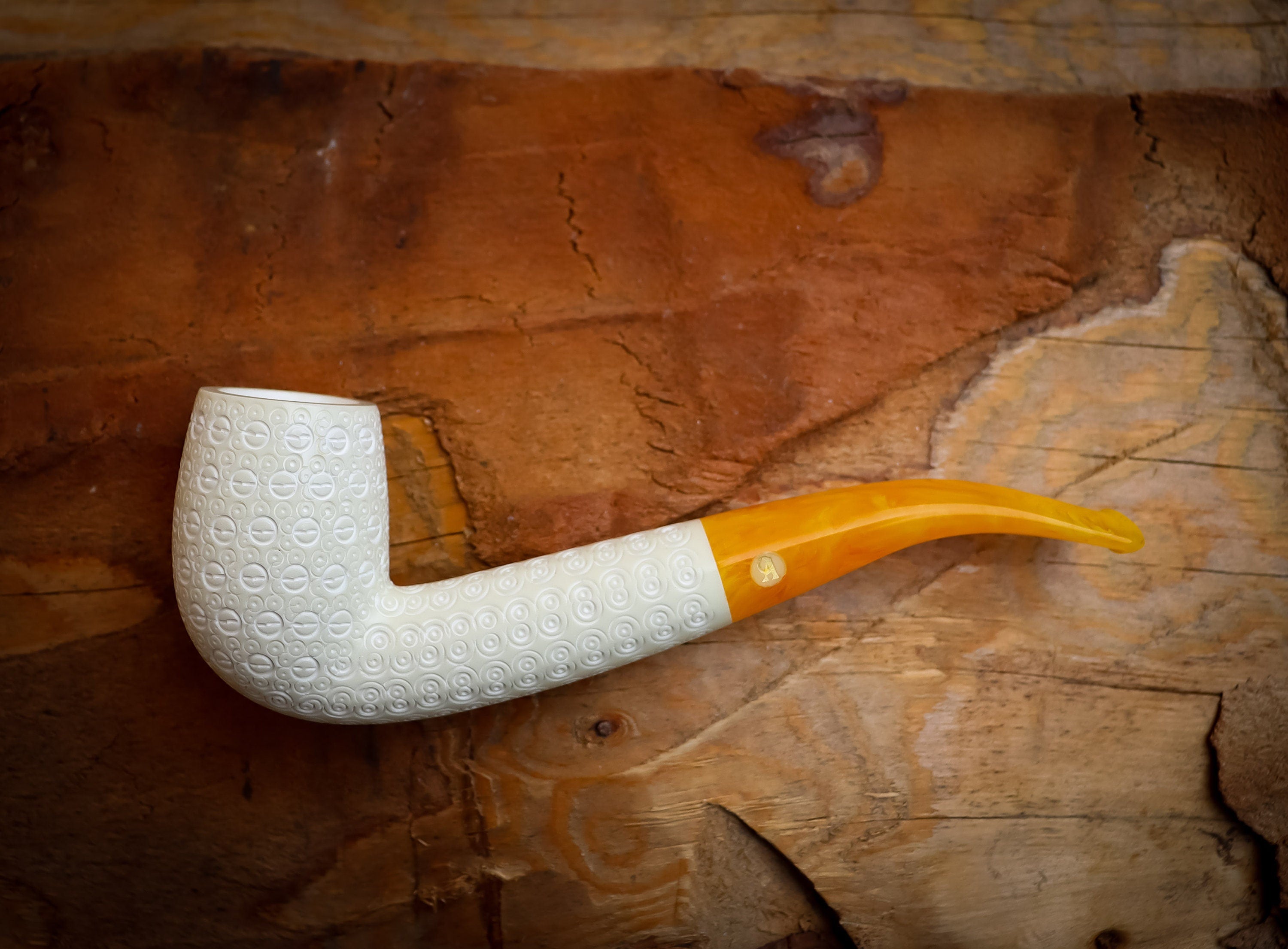 Half Bent Meerschaum Pipe