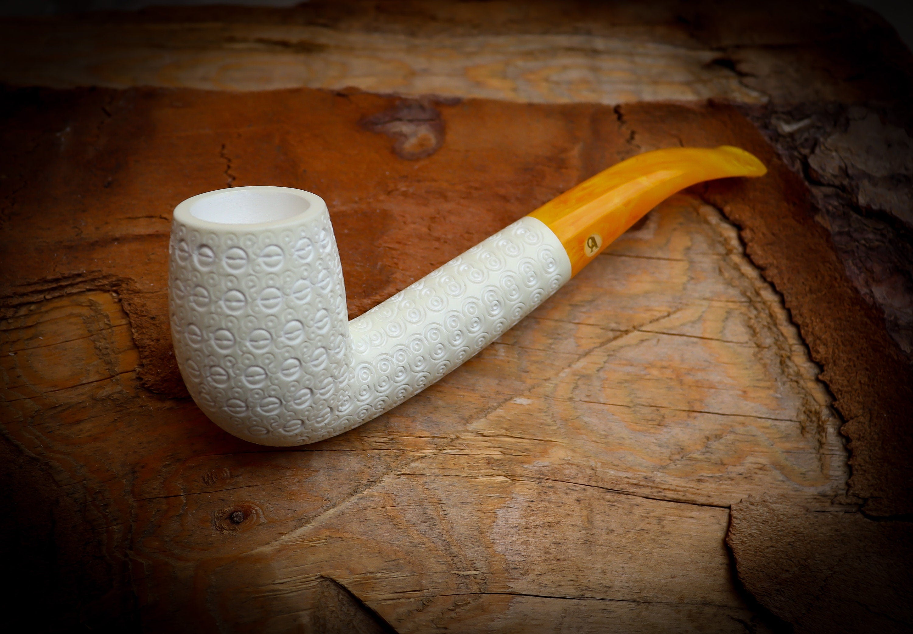 Half Bent Meerschaum Pipe
