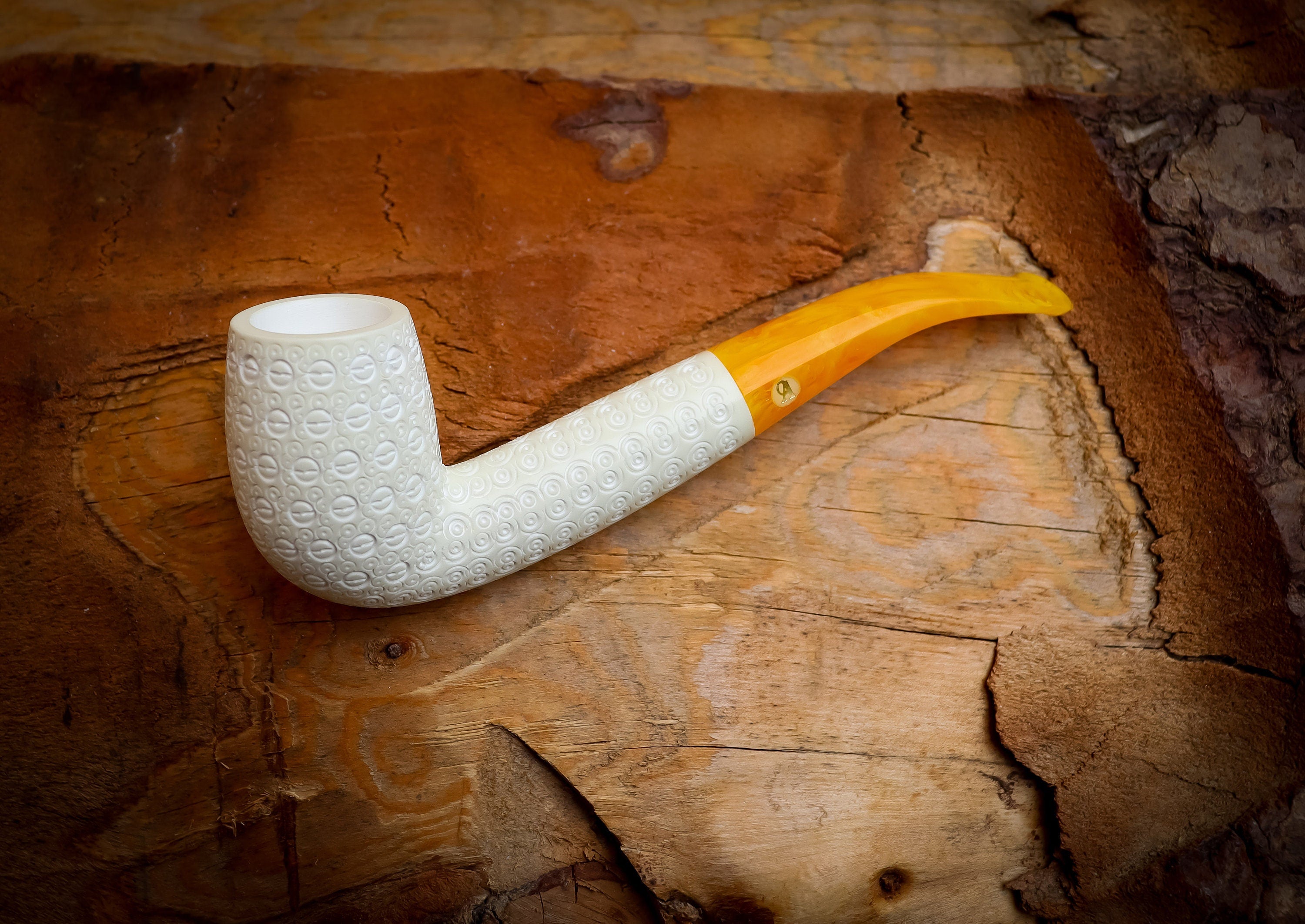 Half Bent Meerschaum Pipe