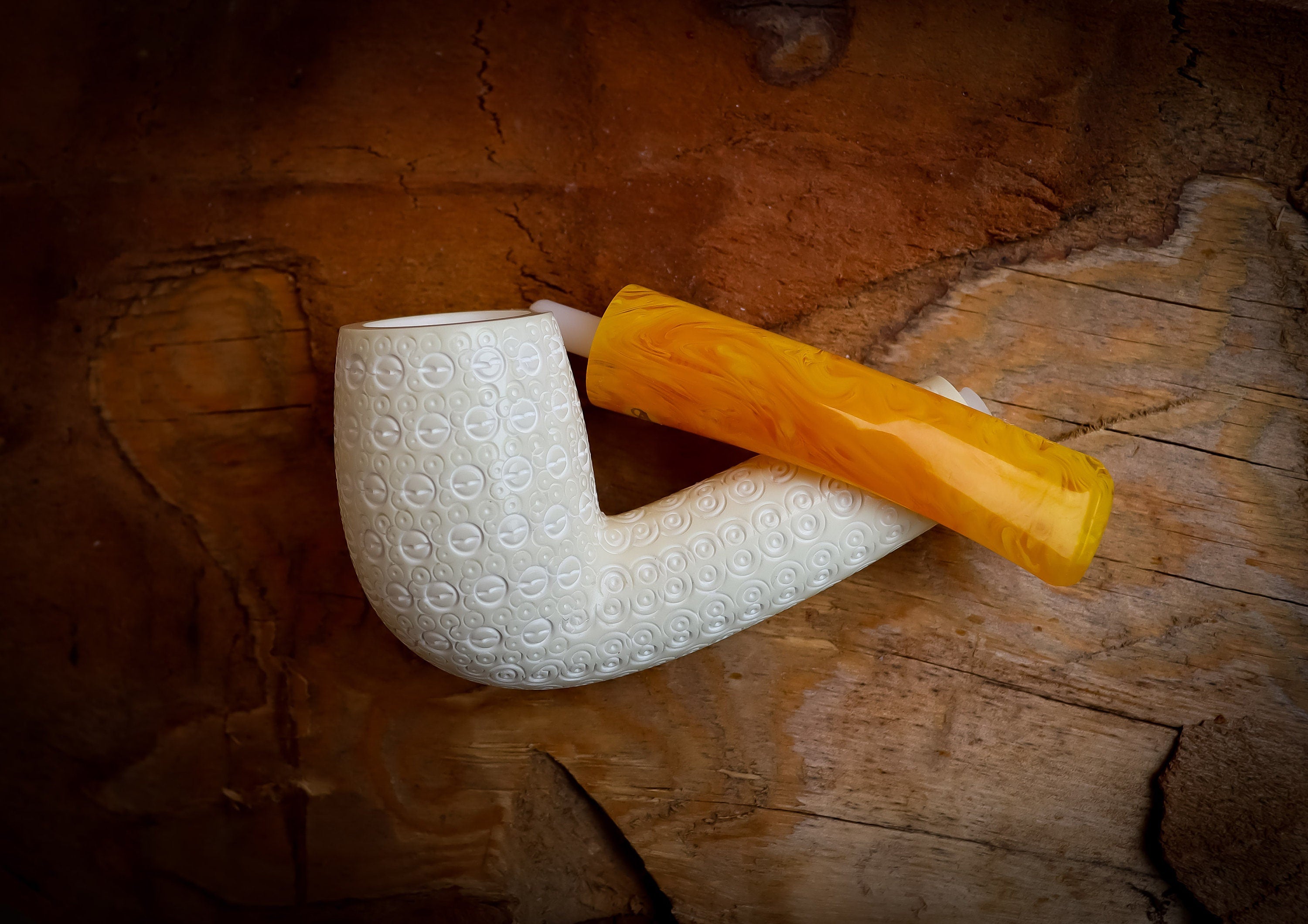 Half Bent Meerschaum Pipe