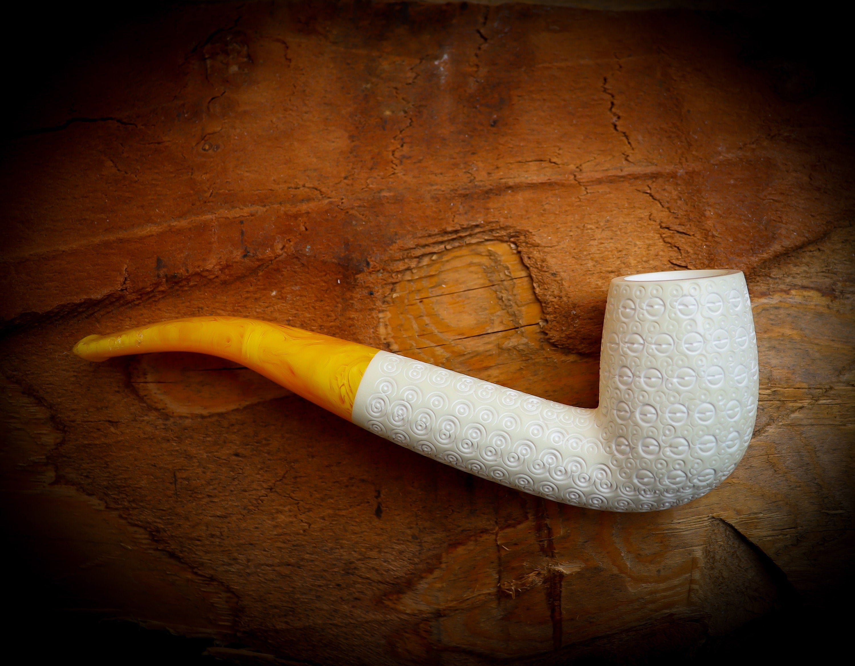 Half Bent Meerschaum Pipe