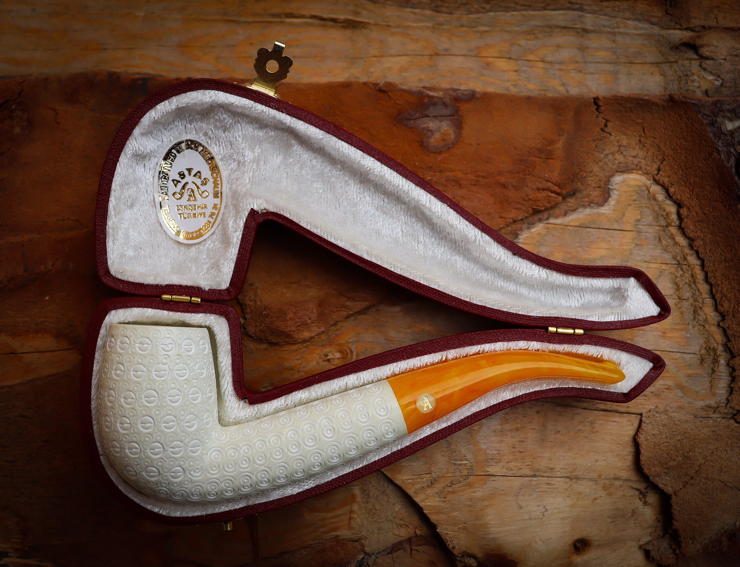 Half Bent Meerschaum Pipe