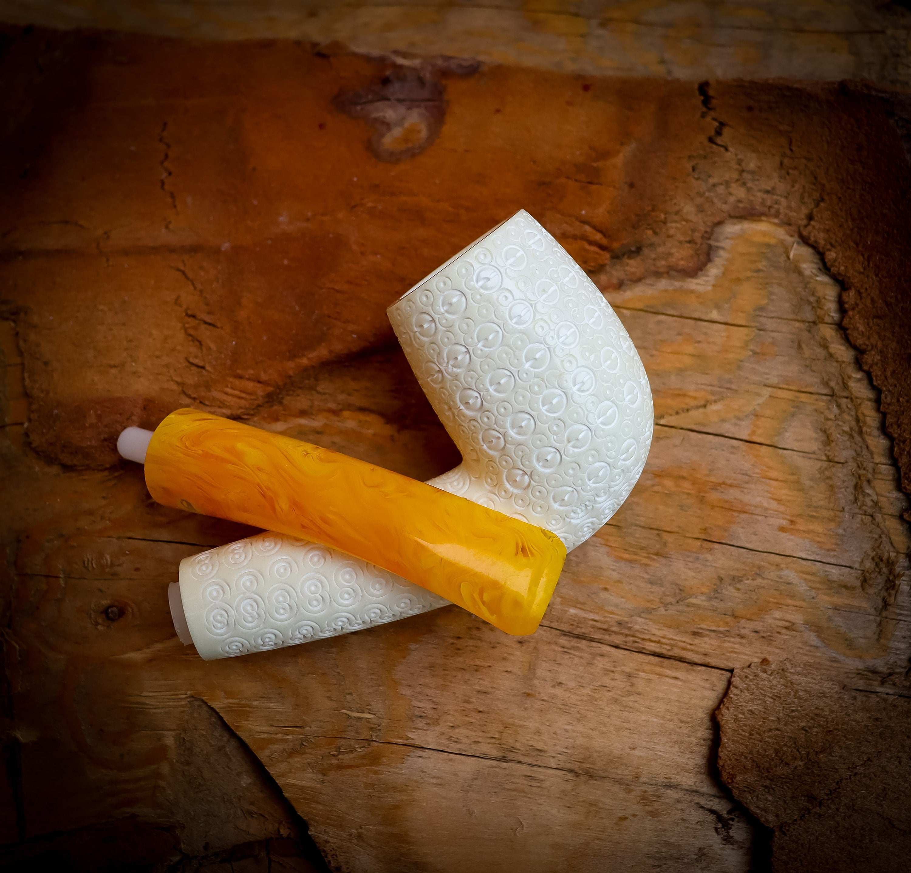 Half Bent Meerschaum Pipe