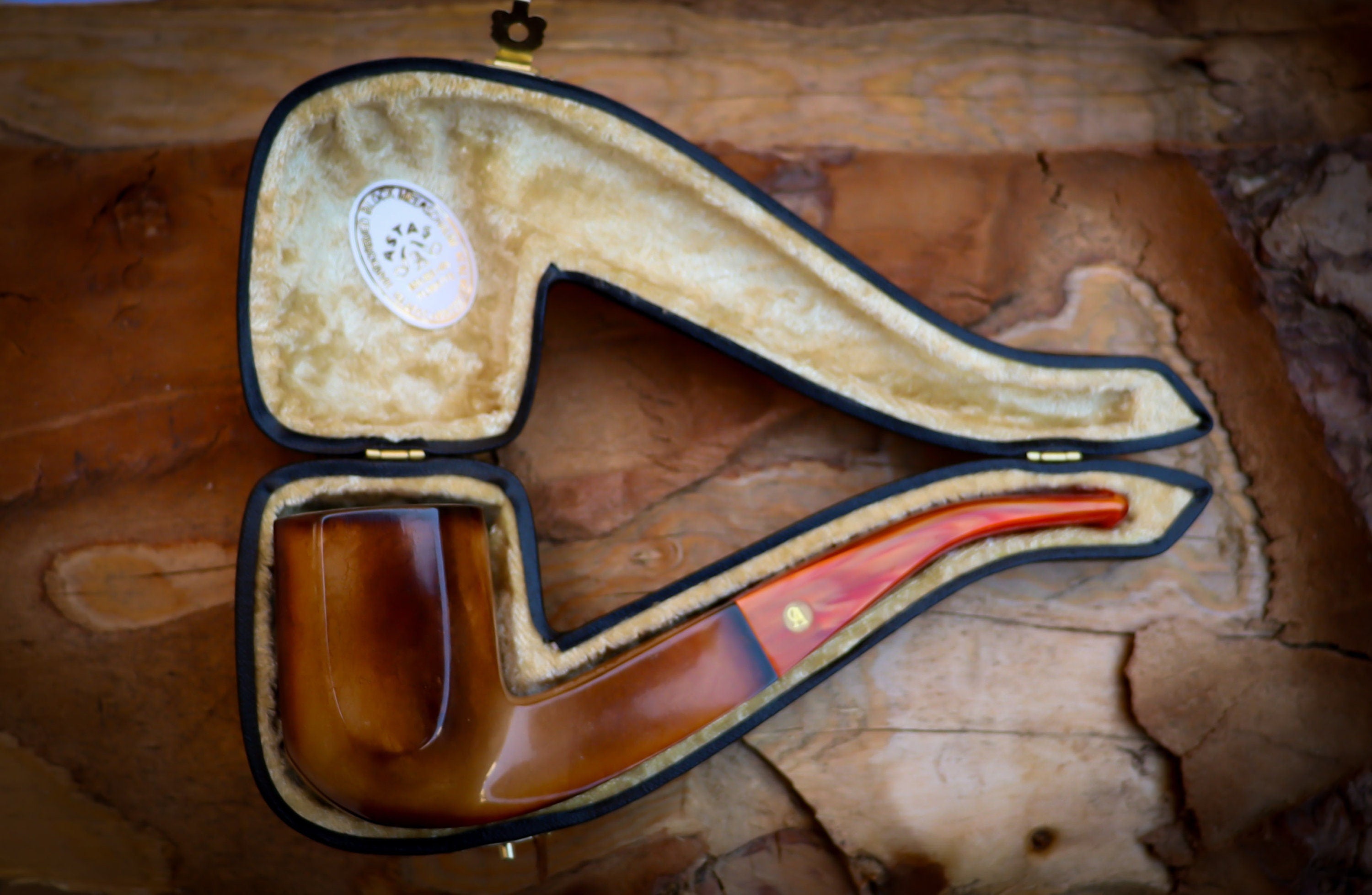 Panel Meerschaum Pipe