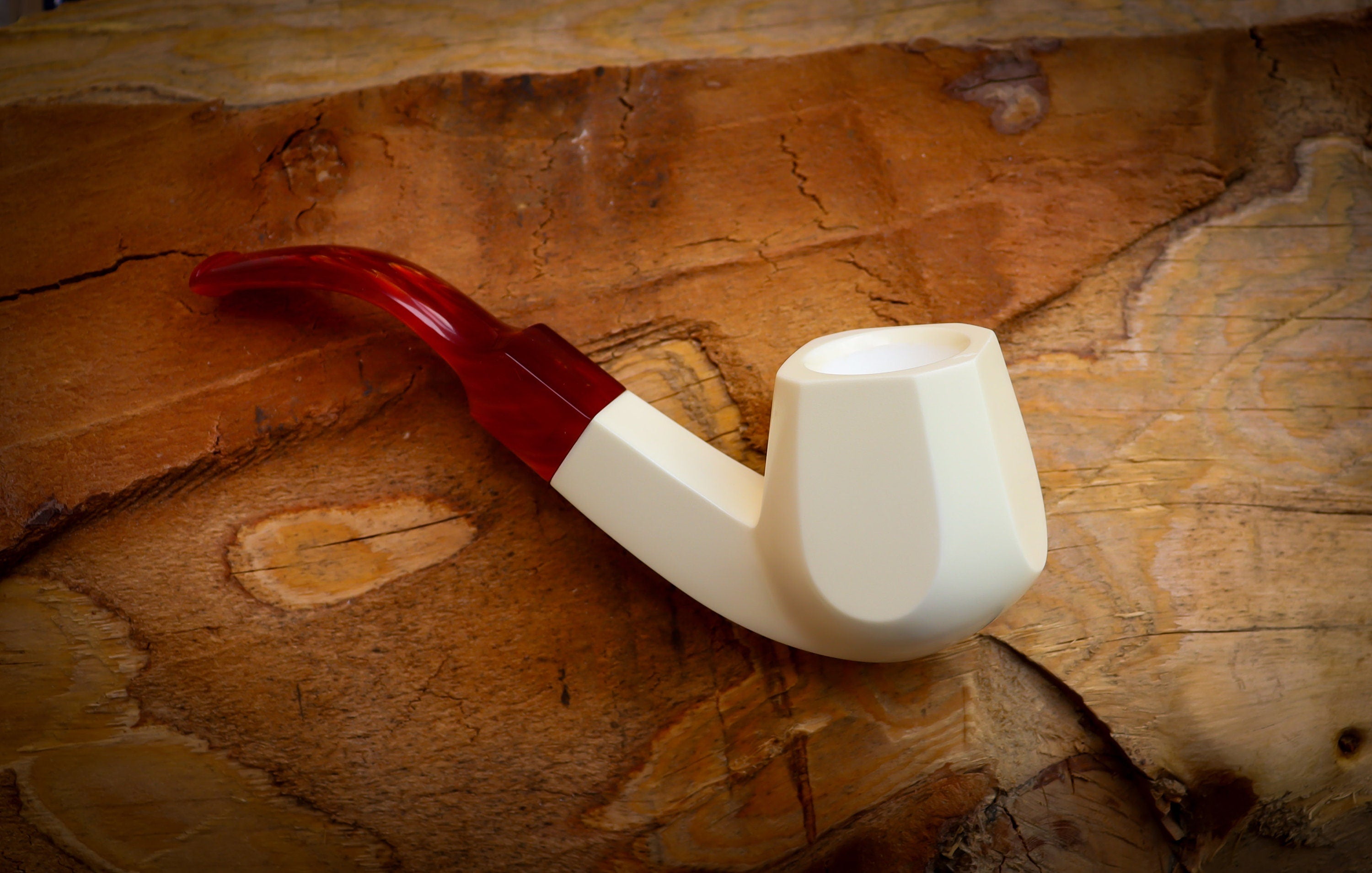 Panel Meerschaum Pipe