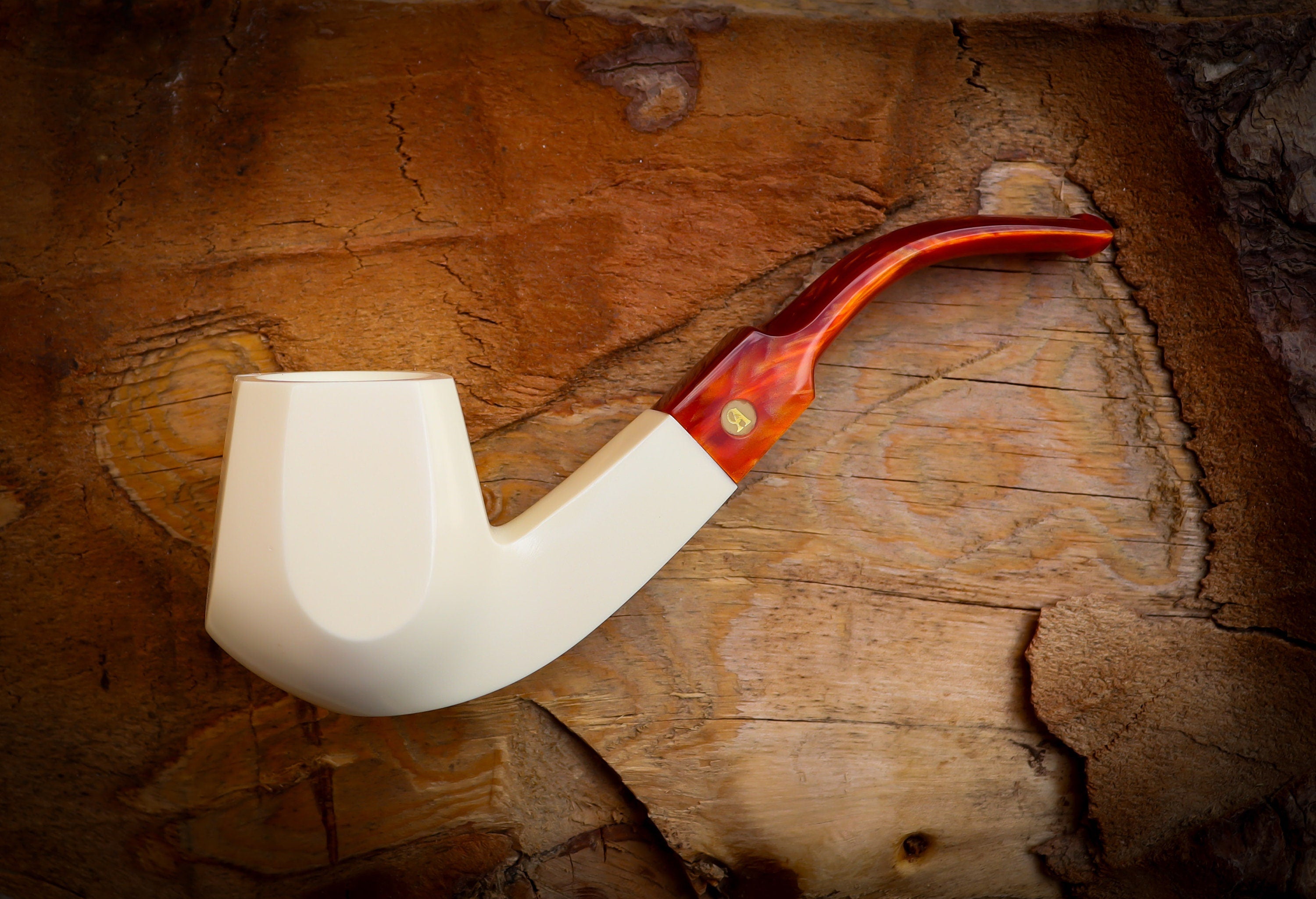 Panel Meerschaum Pipe