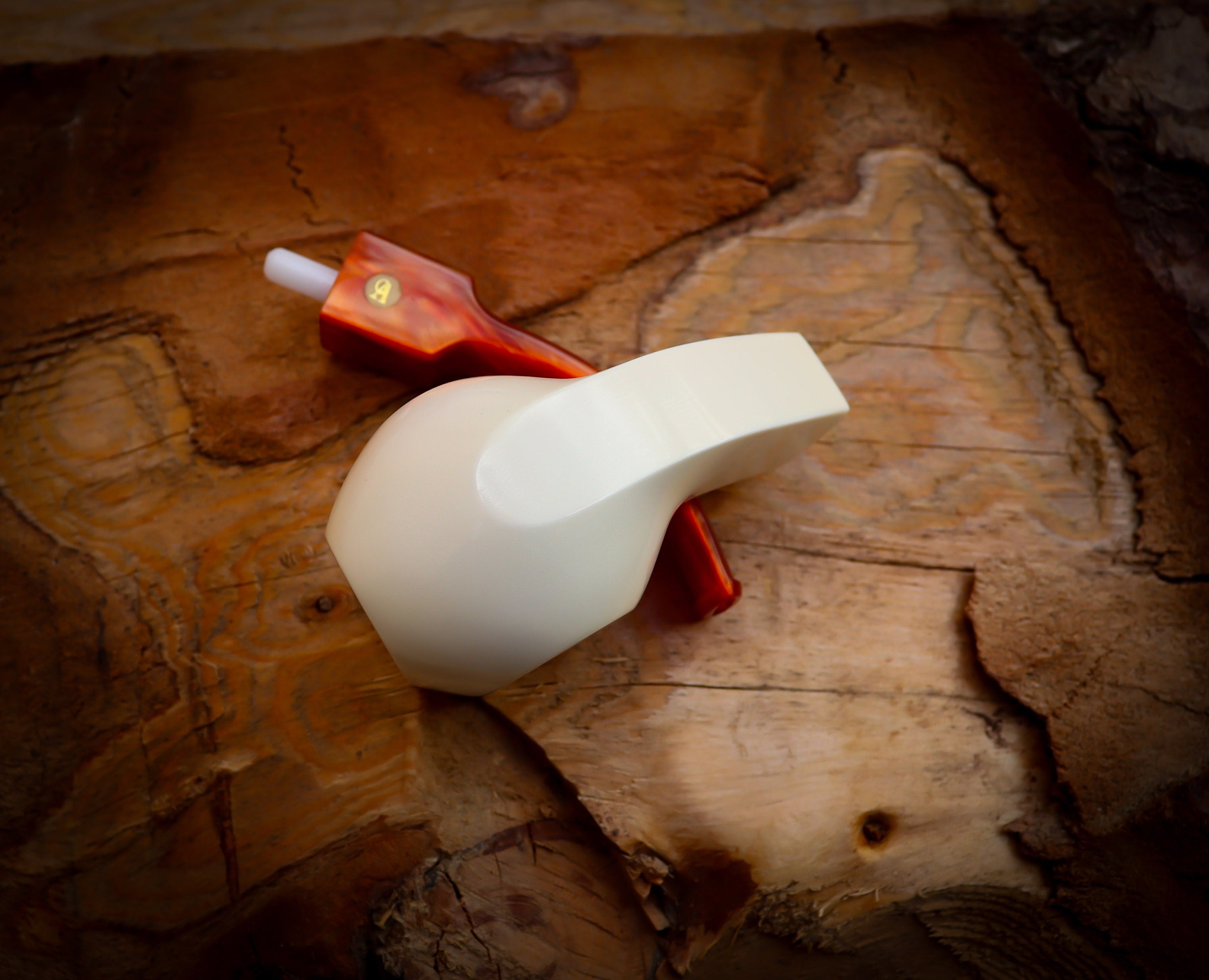 Panel Meerschaum Pipe