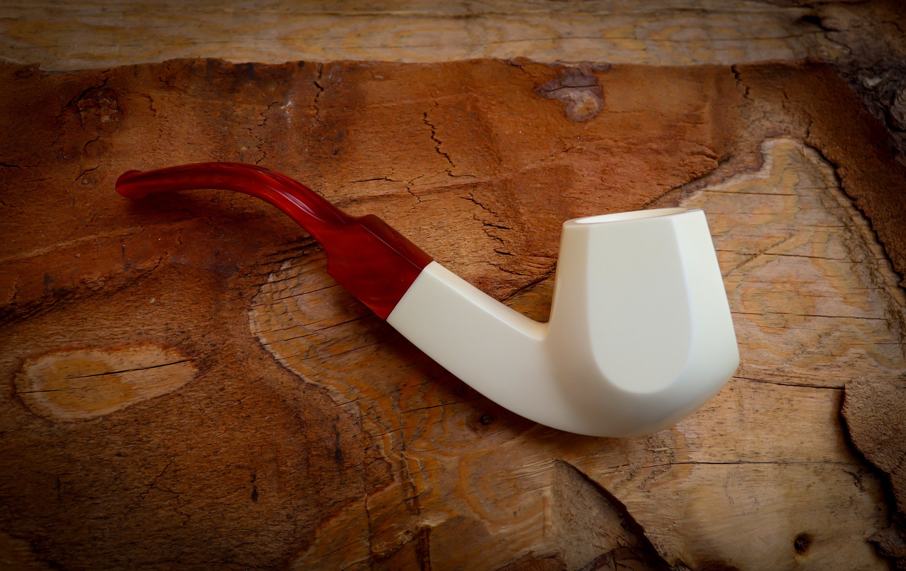 Panel Meerschaum Pipe