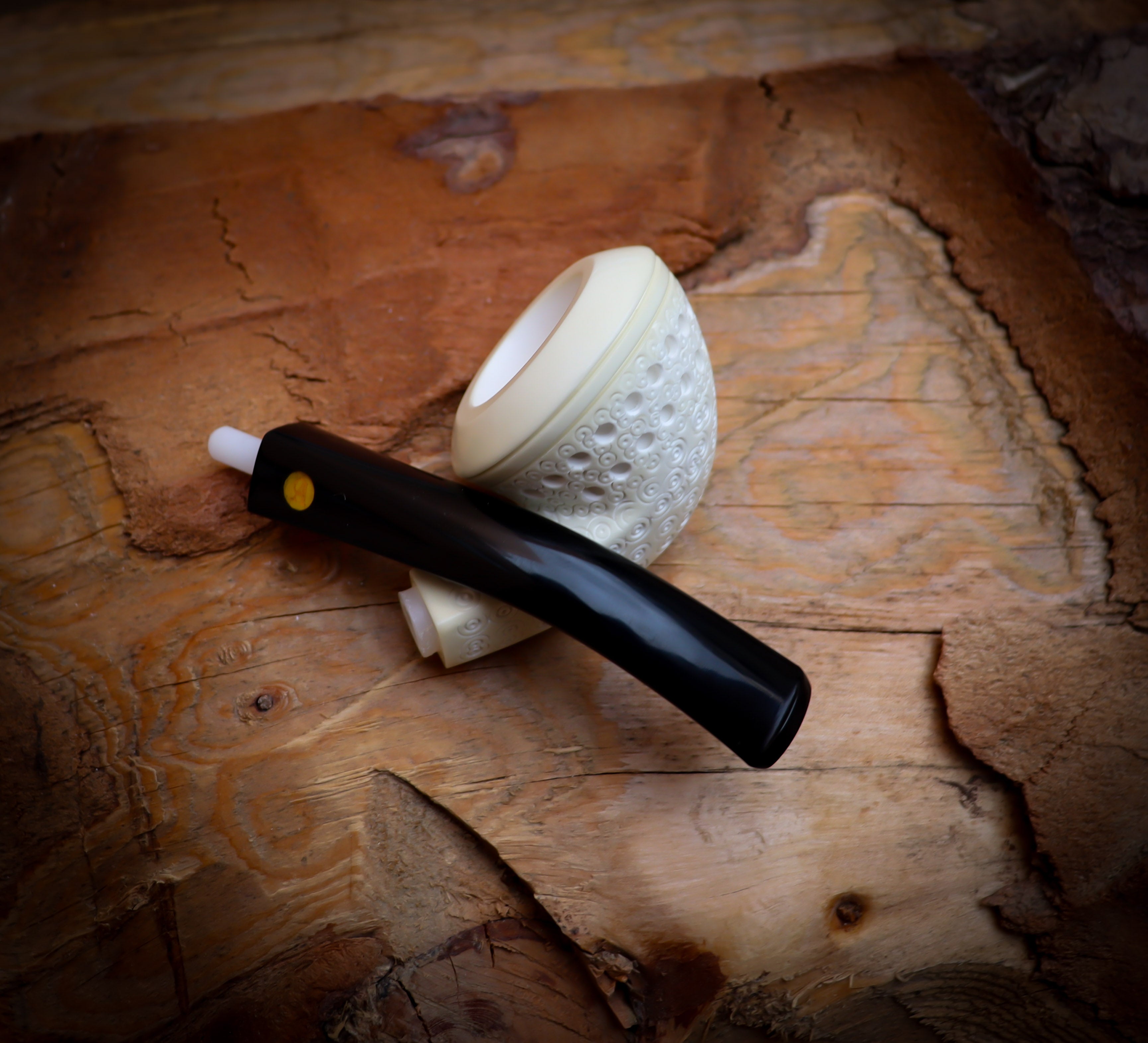 Squat Bulldog Meerschaum Pipe