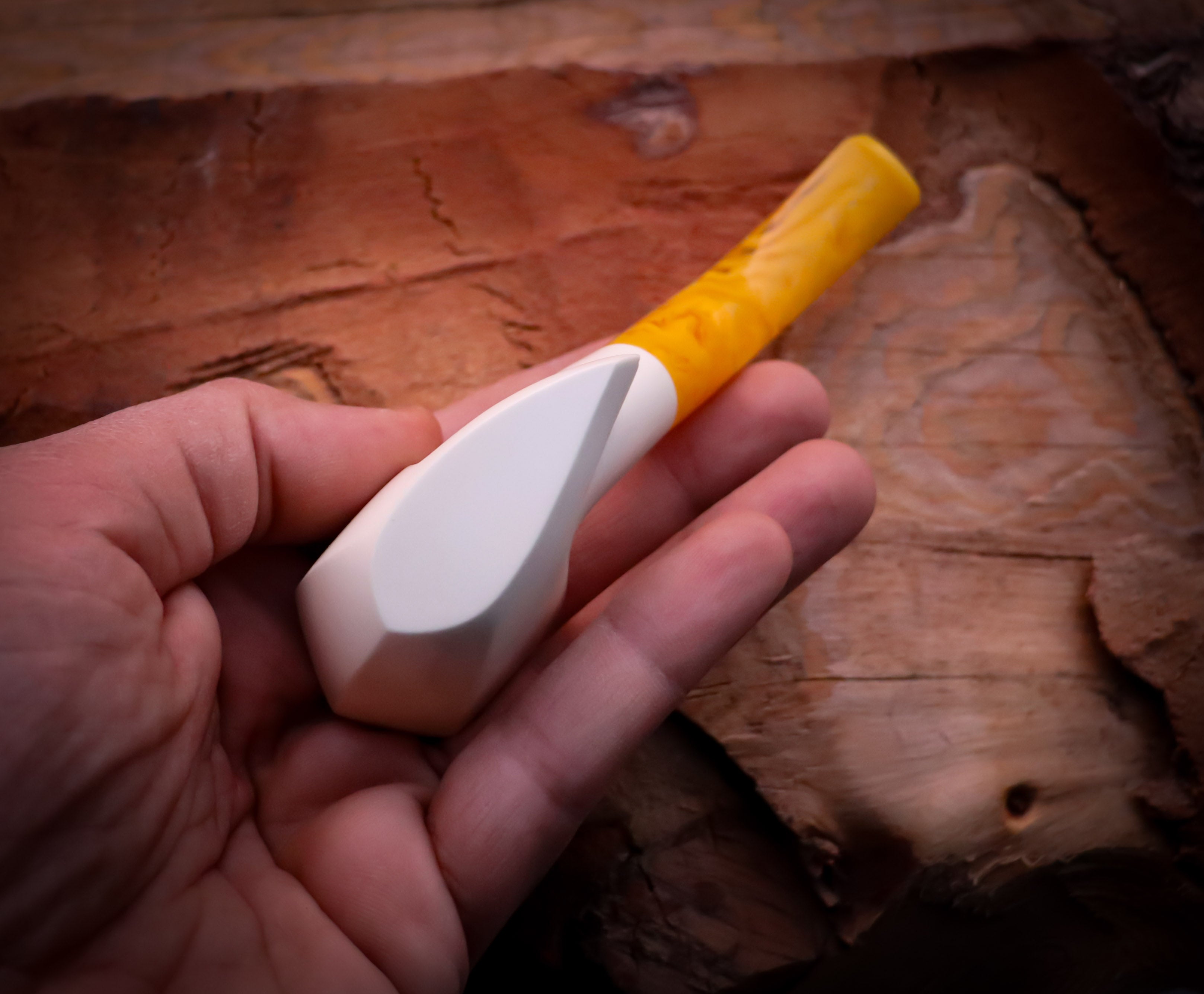 Panel Meerschaum Pipe