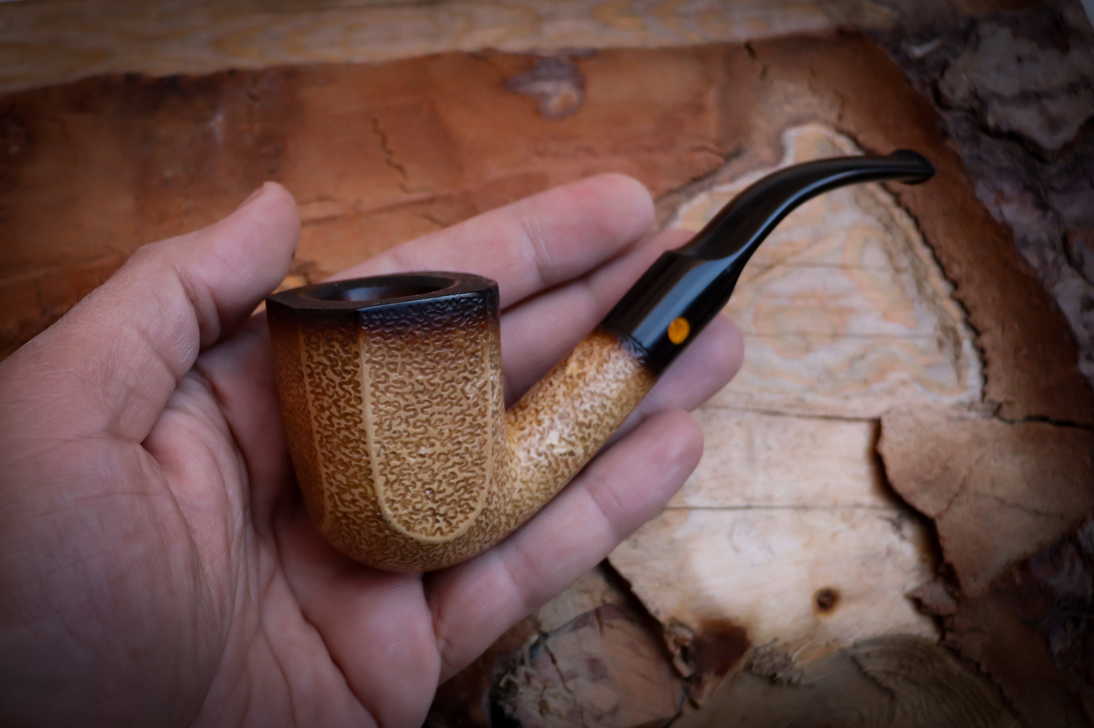 Panel Meerschaum Pipe