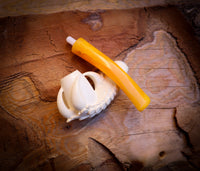 Cigarette Holder Eagle Claw Meerschaum Pipe With Leather Case-Astaş Meerschaum