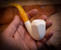 Panel Meerschaum Pipe