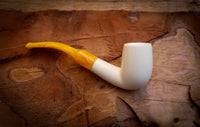 Half Bent Meerschaum Pipe