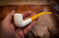 Half Bent Meerschaum Pipe