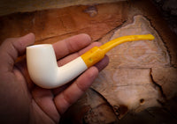 Half Bent Meerschaum Pipe