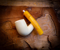 Half Bent Meerschaum Pipe