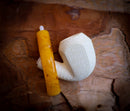 Panel Meerschaum Pipe With Leather Case-Astaş Meerschaum
