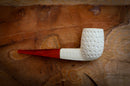 Billard Meerschaum Pipe With Leather Case-Astaş Meerschaum